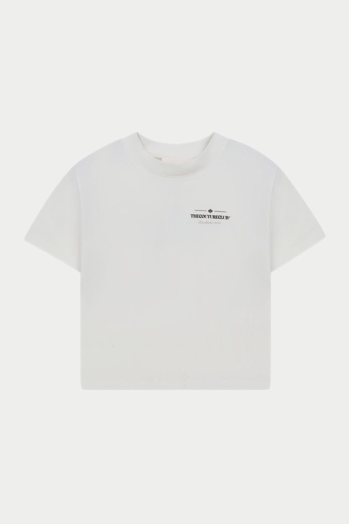 JUNIOR COPYRIGHT MULTI GRAPHIC T-SHIRT - OFF WHITE