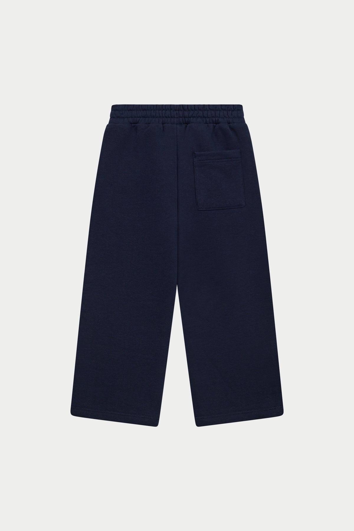 JUNIOR EMBLEM APPLIQUE JOGGERS - NAVY