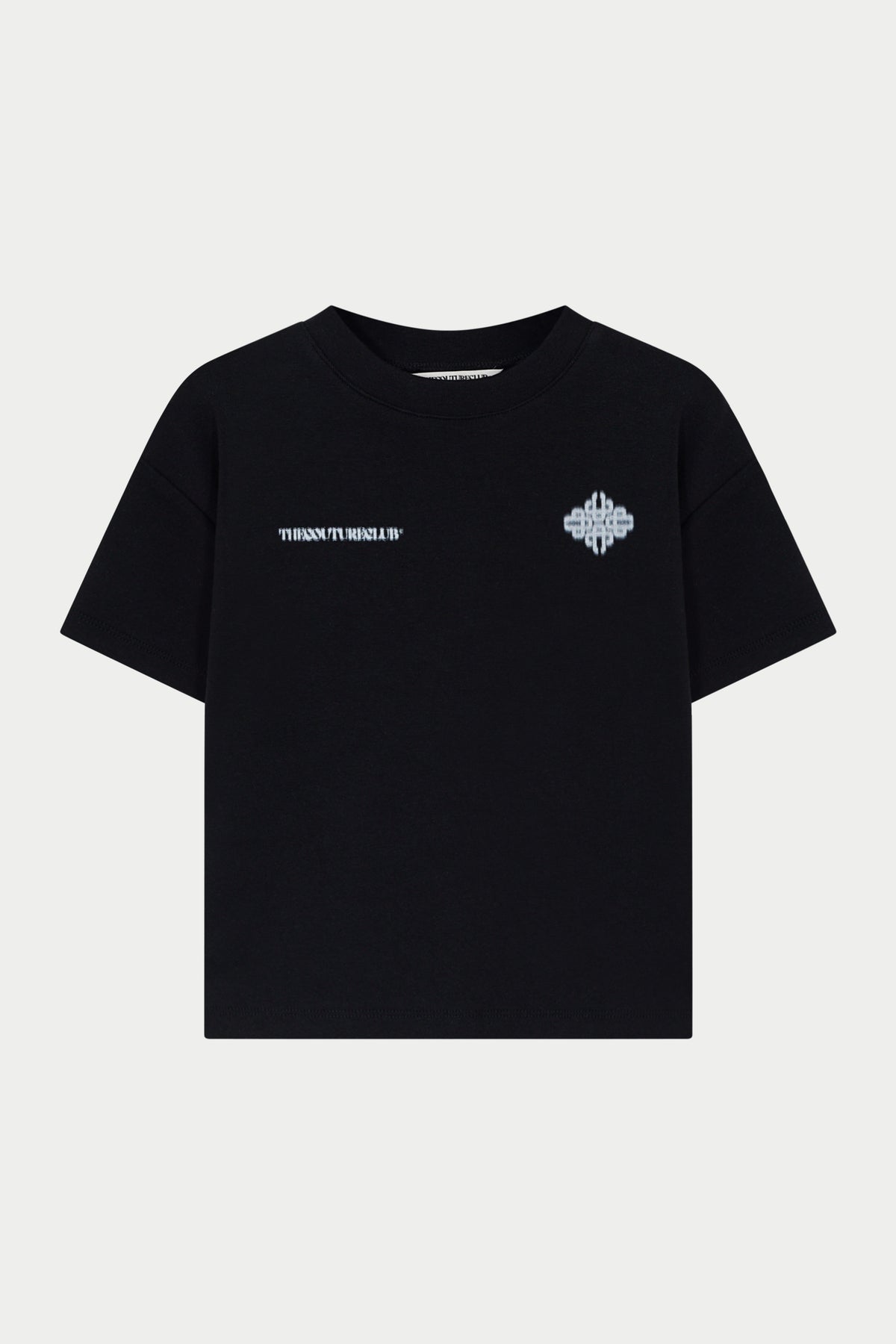 KIDS MOTION BLURRED T-SHIRT - BLACK