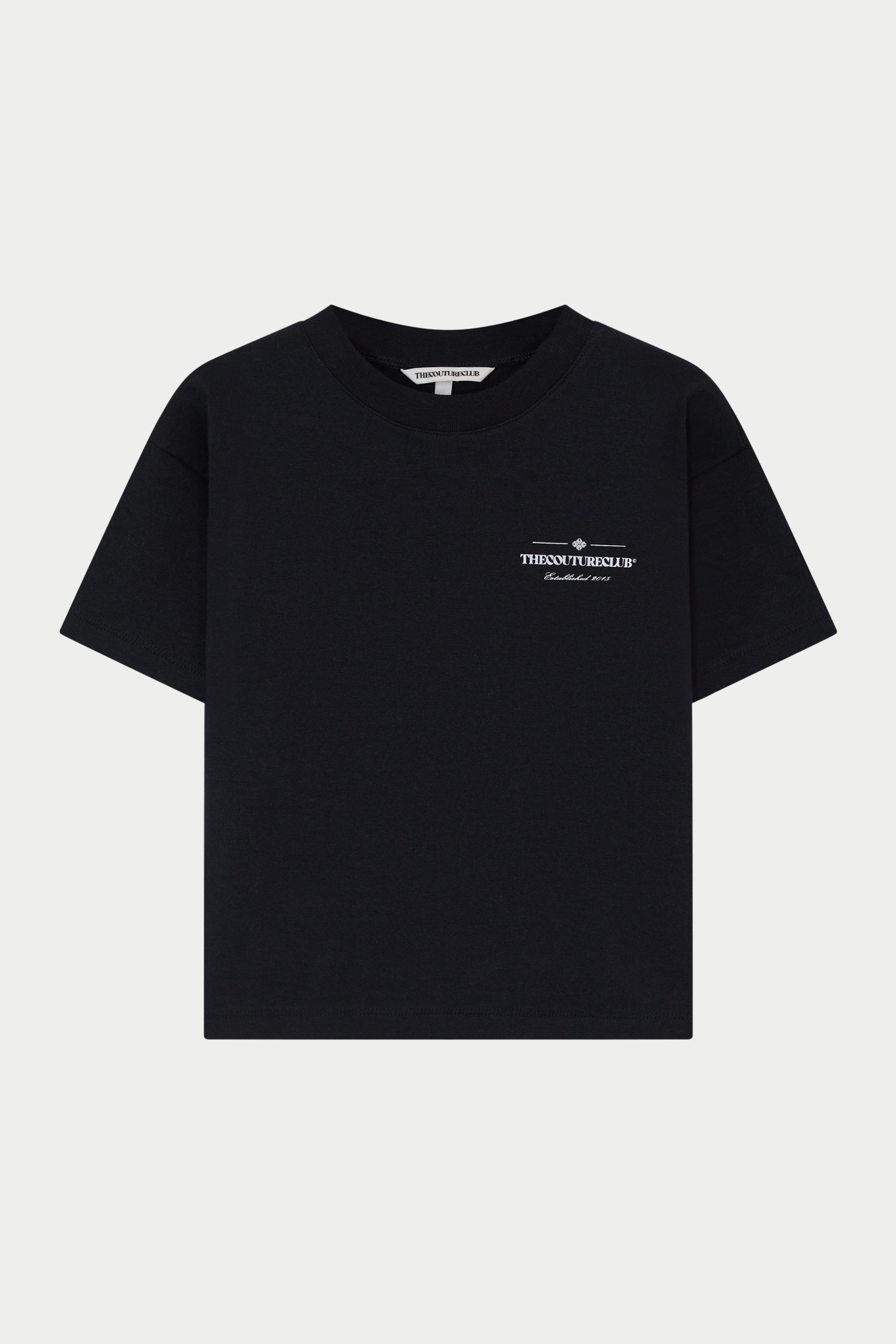 KIDS COPYRIGHT MULTI GRAPHIC T-SHIRT - BLACK
