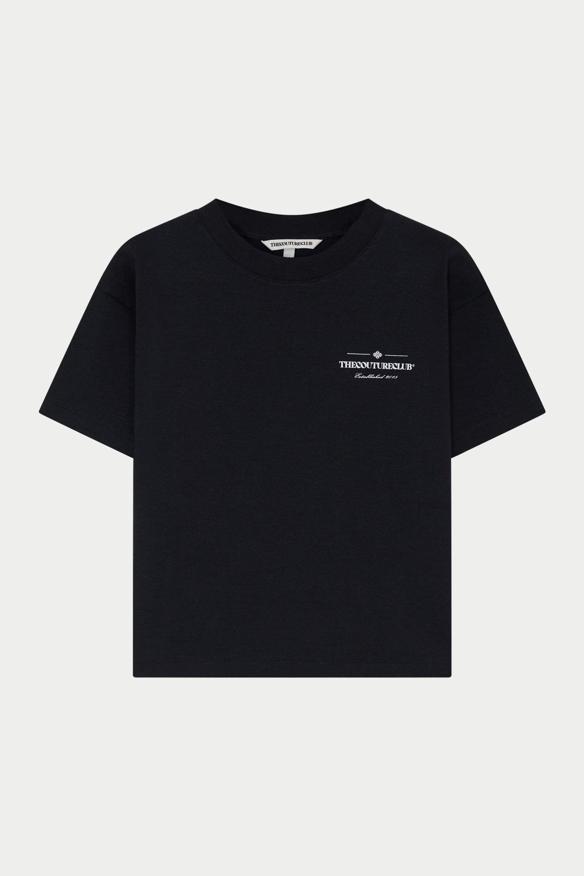 JUNIOR COPYRIGHT MULTI GRAPHIC T-SHIRT - BLACK