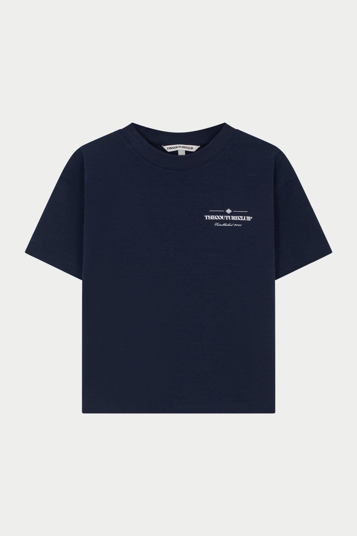 JUNIOR COPYRIGHT MULTI GRAPHIC T-SHIRT - NAVY