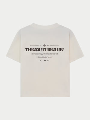 KIDS COPYRIGHT GRAPHIC T-SHIRT - OFF WHITE