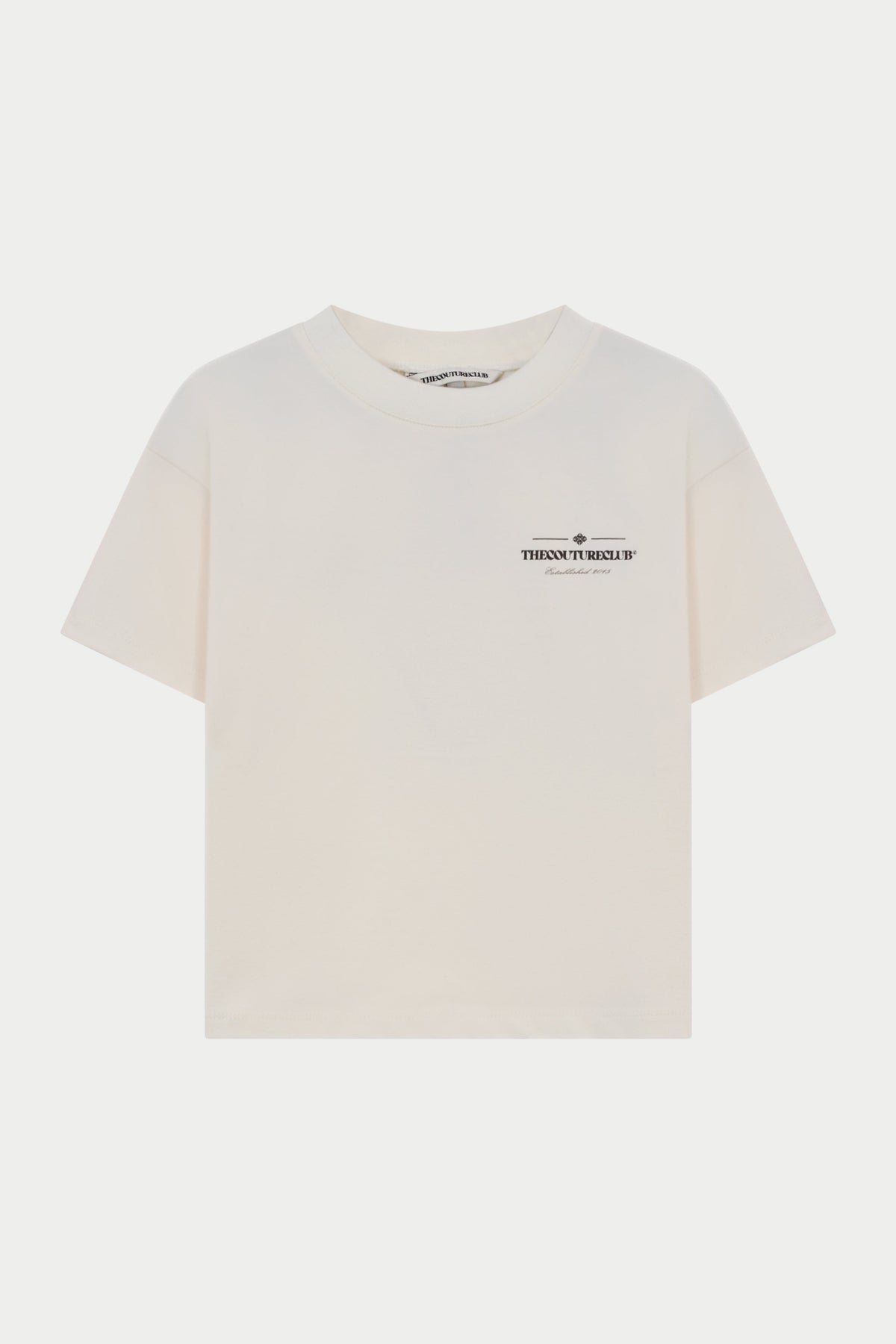 JUNIOR COPYRIGHT GRAPHIC T-SHIRT - OFF WHITE