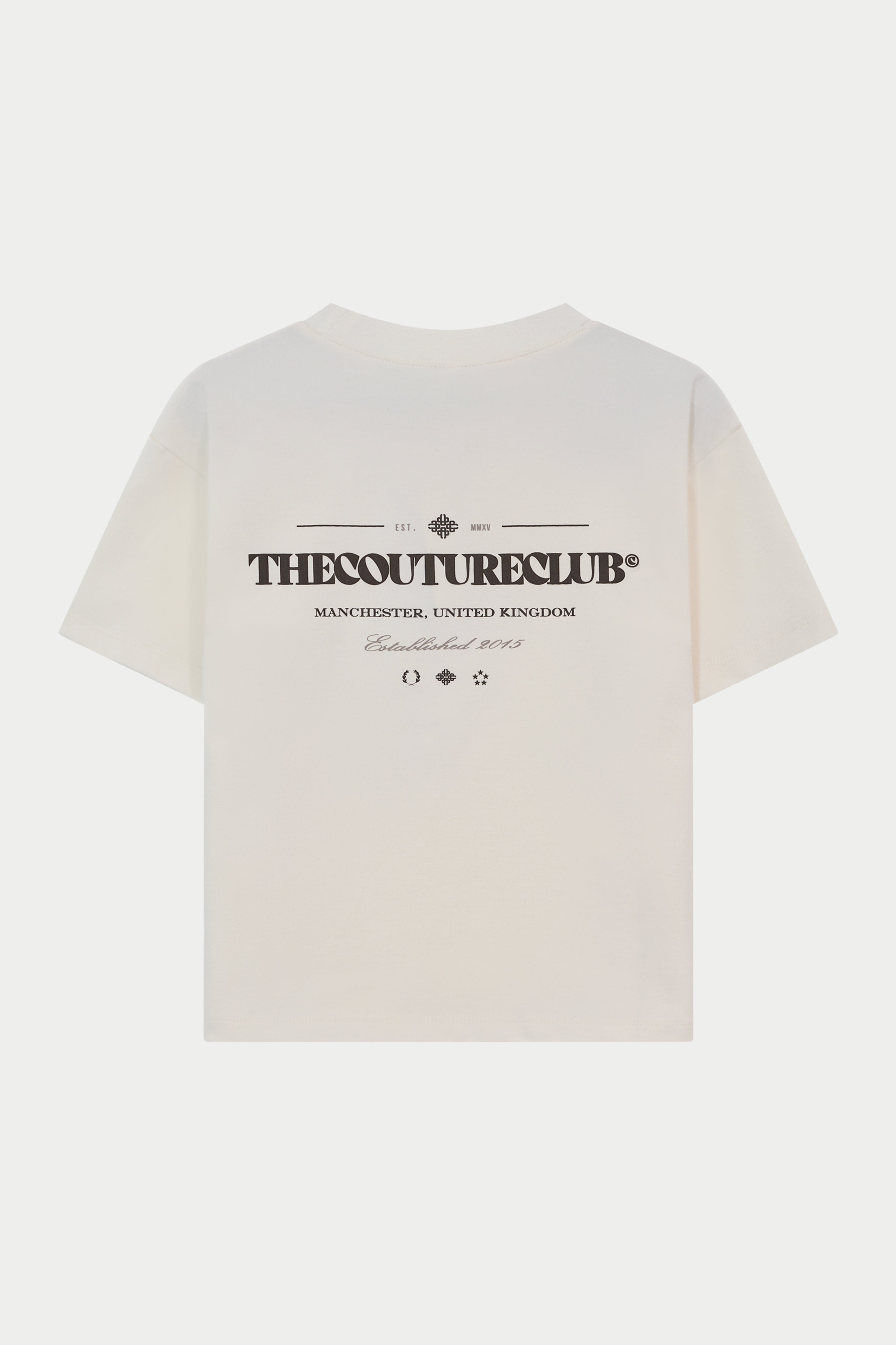 JUNIOR COPYRIGHT GRAPHIC T-SHIRT - OFF WHITE