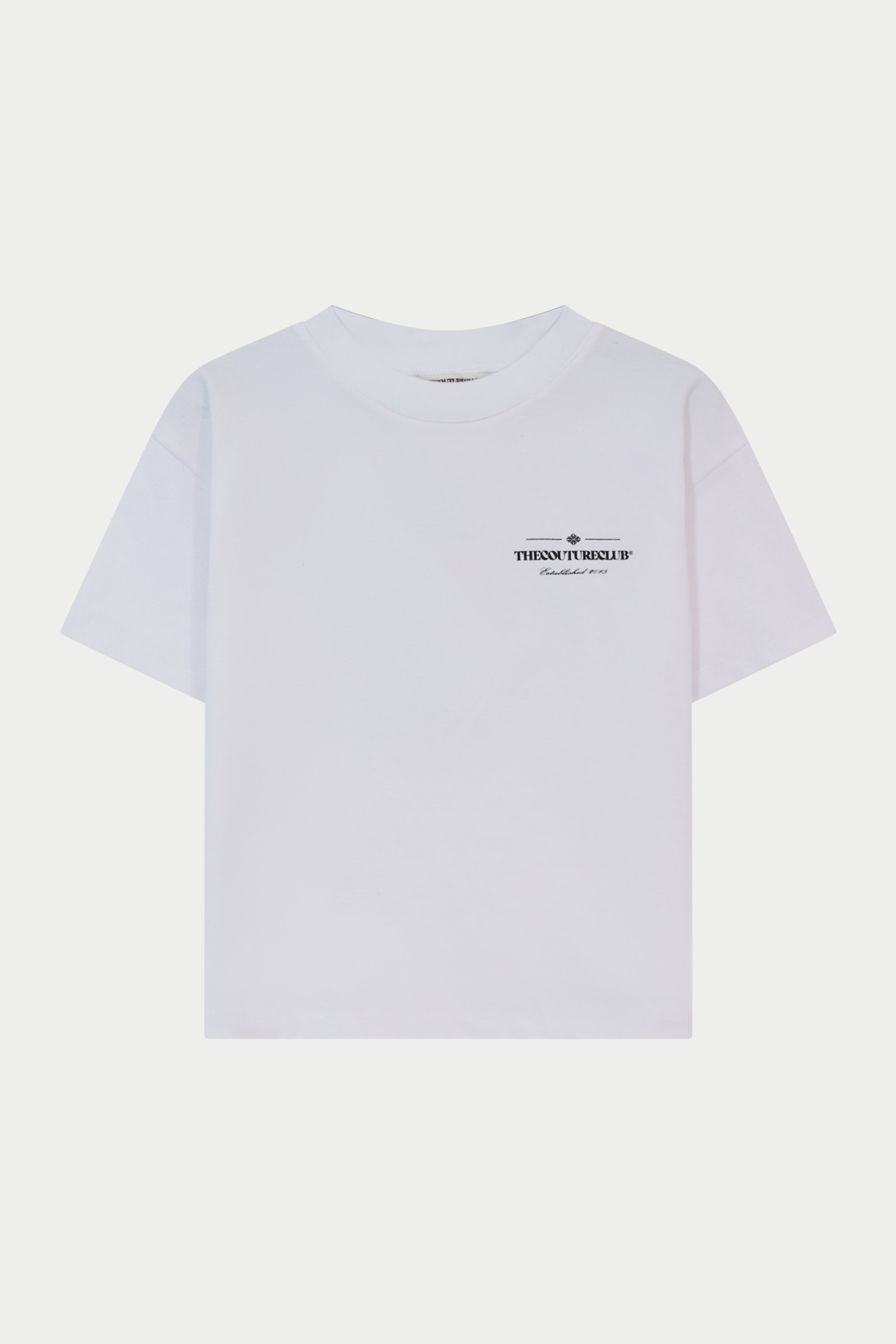 KIDS COPYRIGHT MULTI GRAPHIC T-SHIRT - WHITE