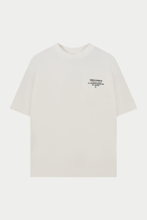 DESIGN DEPARTMENT CHEST PRINT T-SHIRT - OFF WHITE