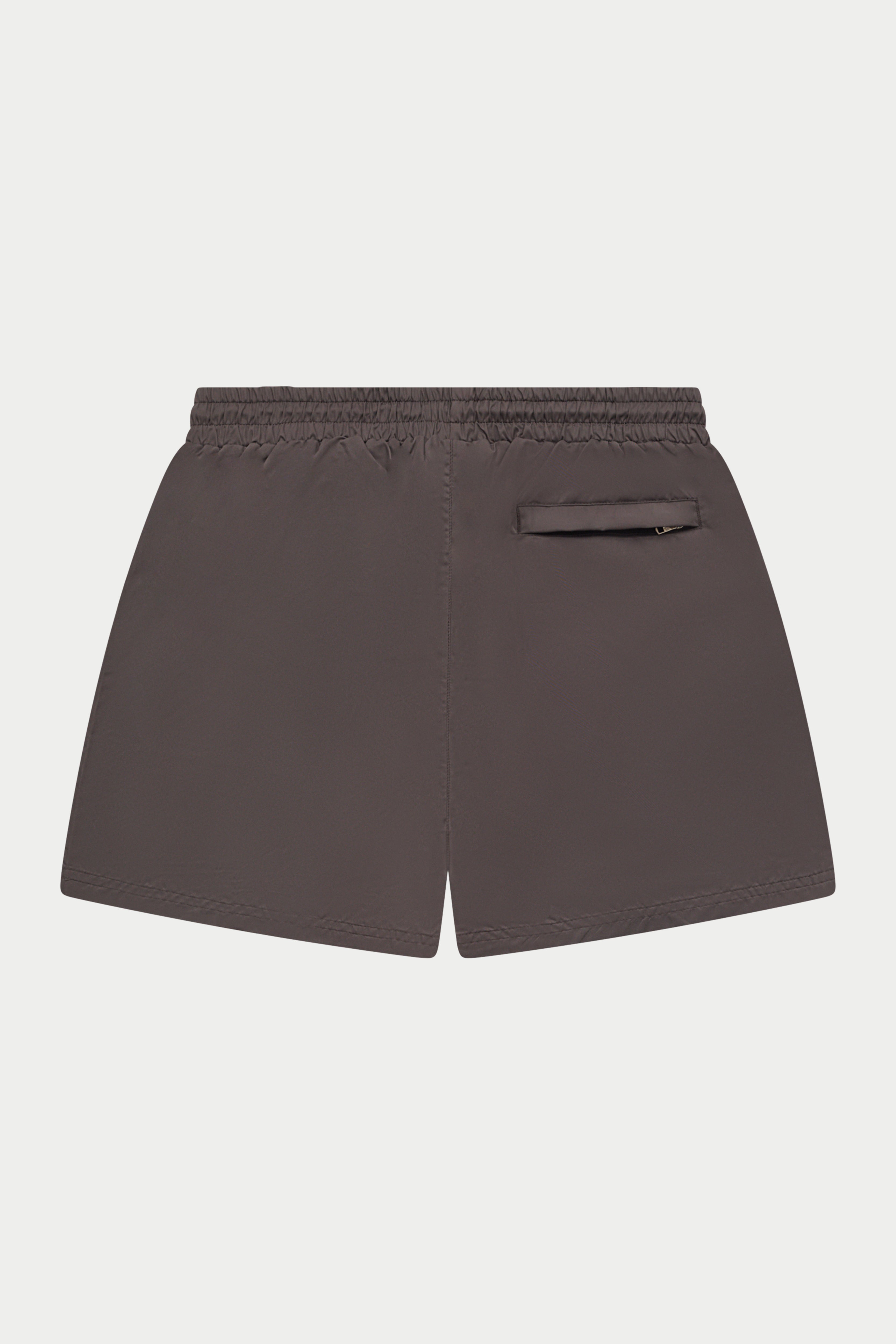 EMBLEM WATER REACTIVE SWIM SHORTS - BROWN