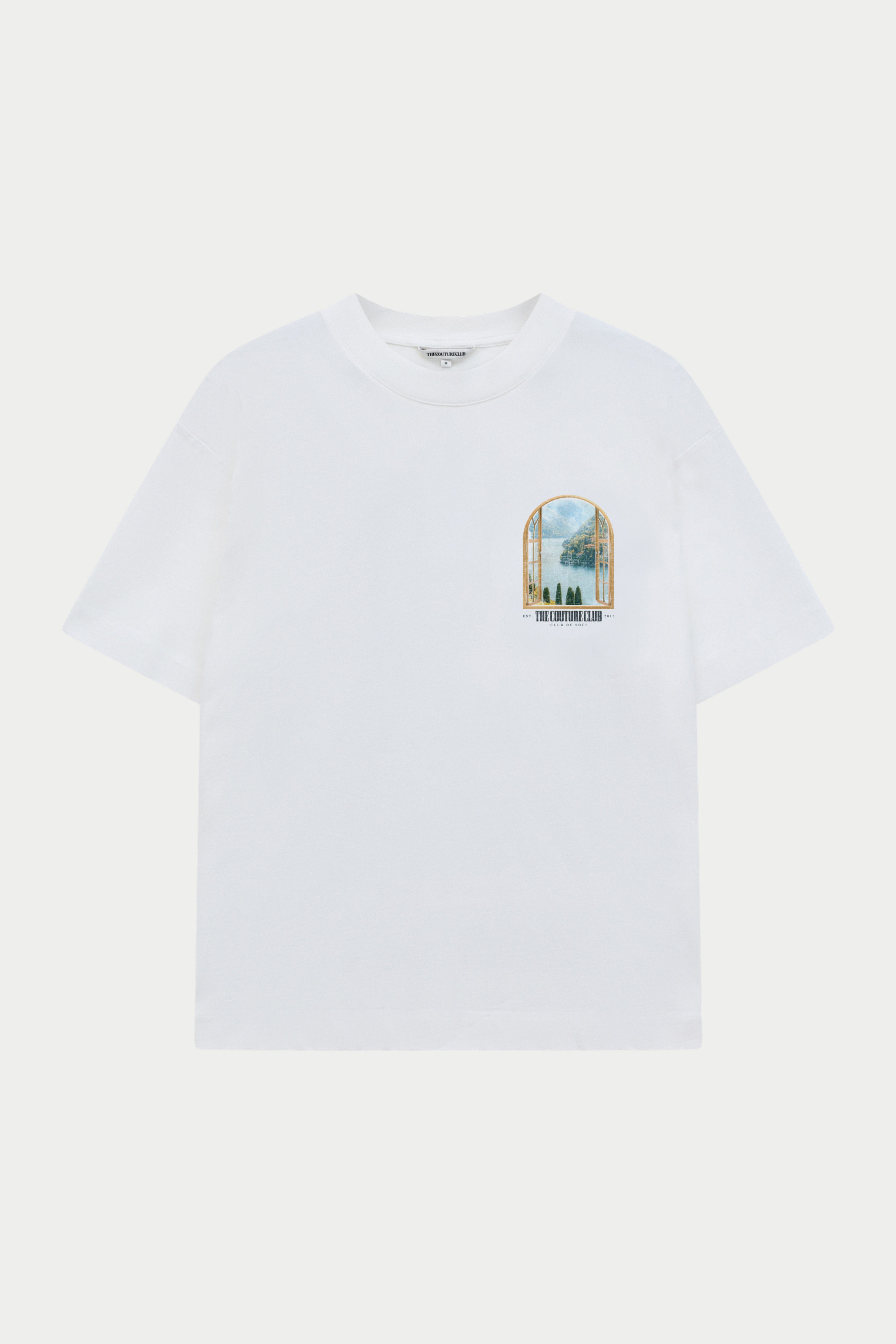 LAKE COMO GRAPHIC T-SHIRT - OFF WHITE