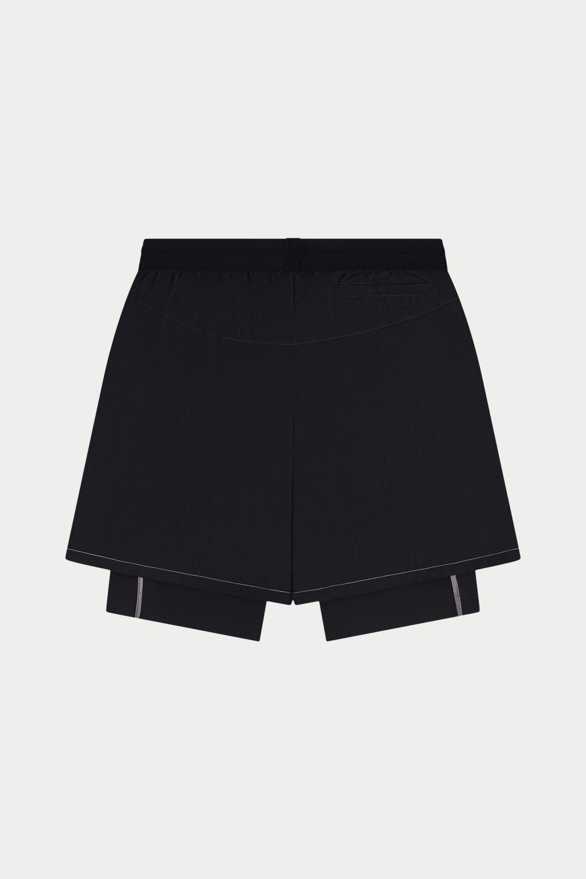 2-1 TRANSPARENT RUN SHORT - BLACK PINK