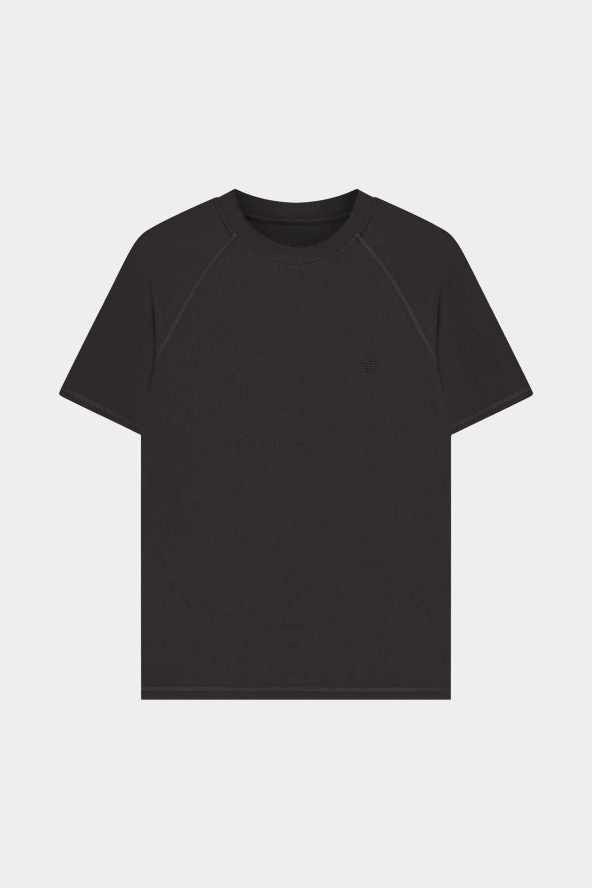 SHORT SLEEVE TRAINING TOP - CHARCOAL