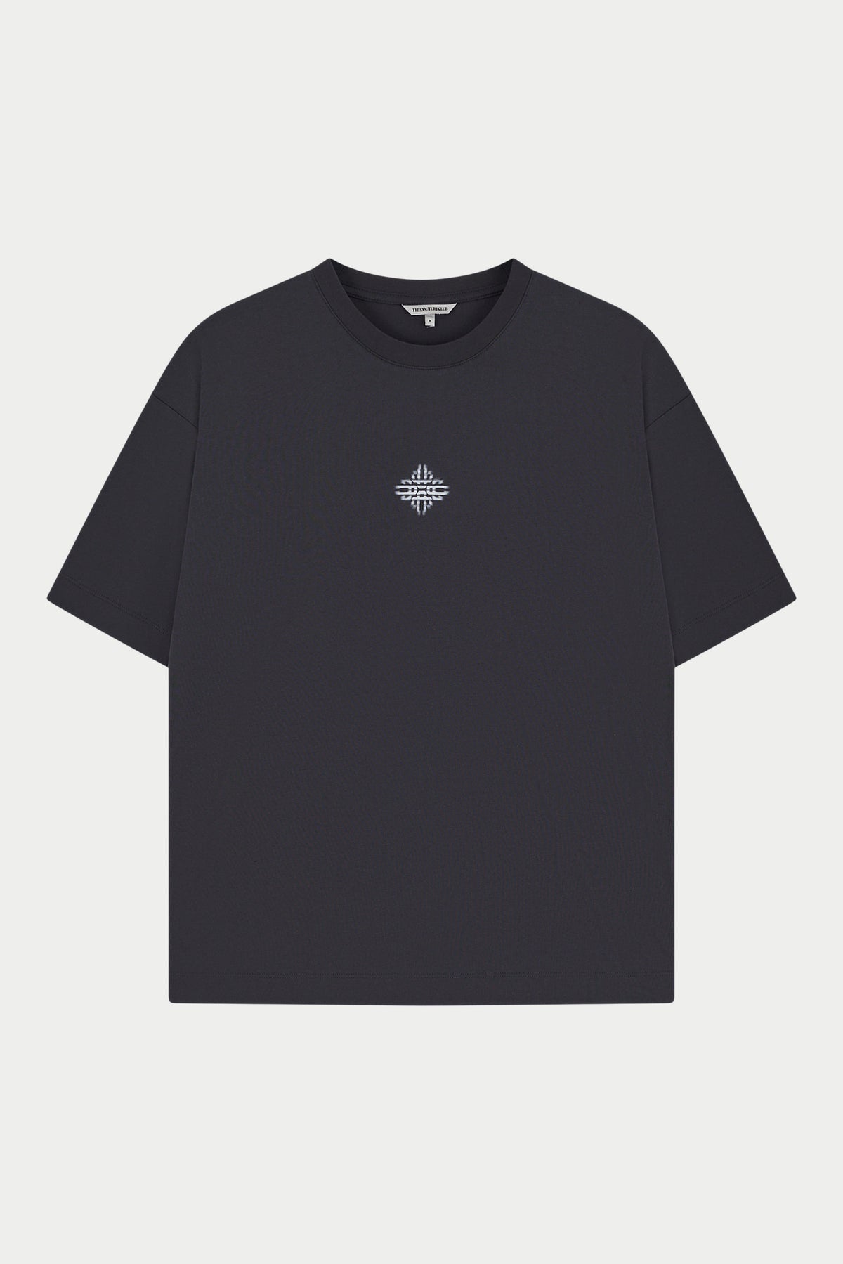 LUXURY IN MOTION EMBLEM T-SHIRT - CHARCOAL