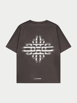 LUXURY IN MOTION GRAPHIC T-SHIRT - BROWN