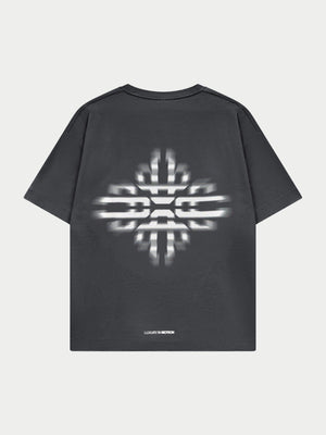 LUXURY IN MOTION GRAPHIC T-SHIRT - CHARCOAL