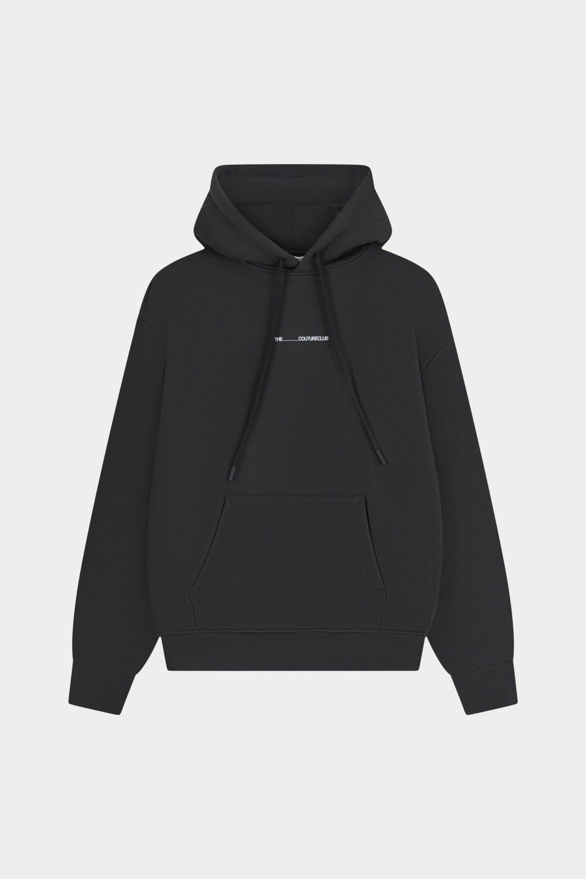 LUXURY IN MOTION GRAPHIC HOODIE - CHARCOAL