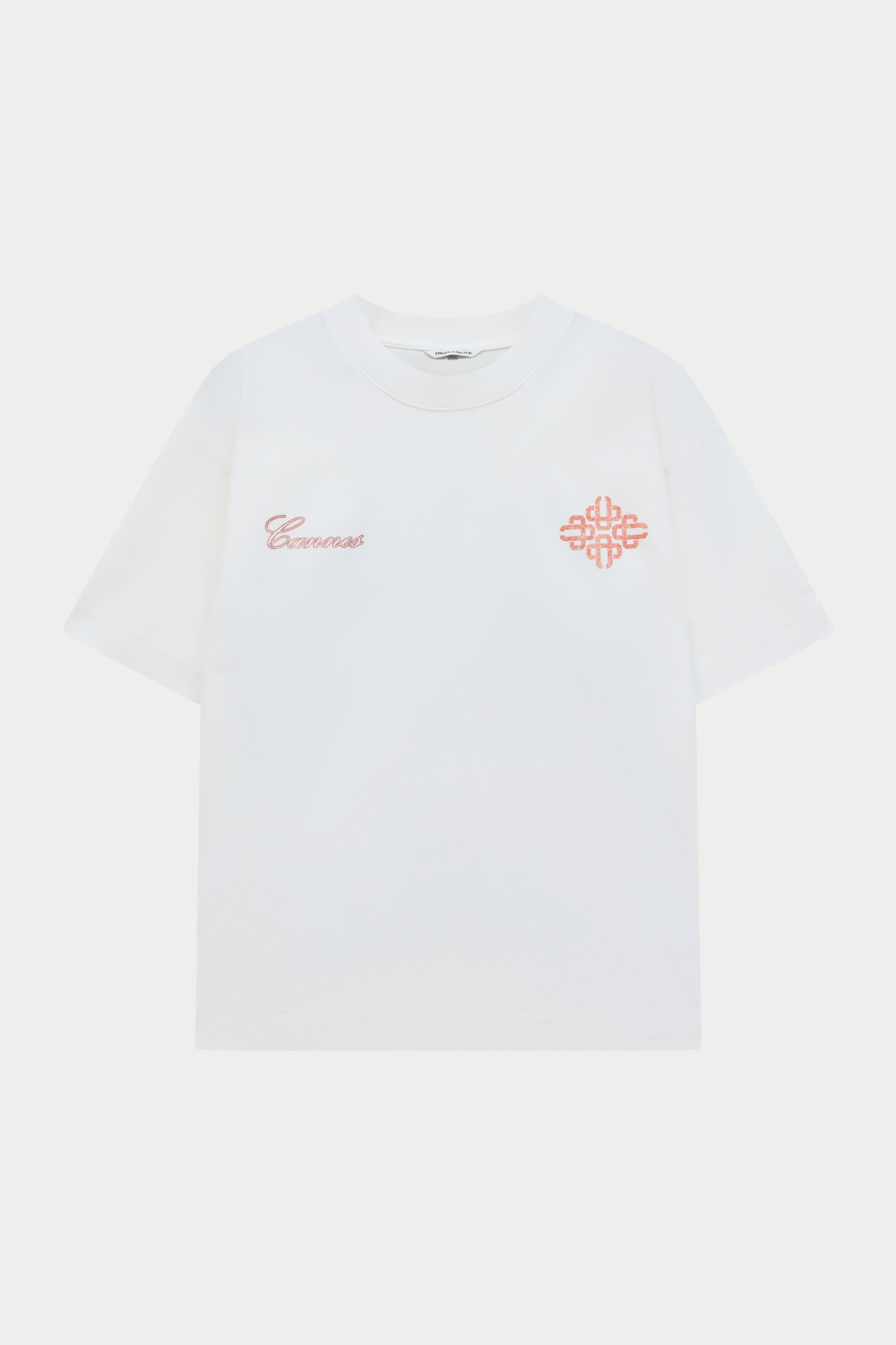 VINTAGE CANNES GRAPHIC T-SHIRT - OFF WHITE