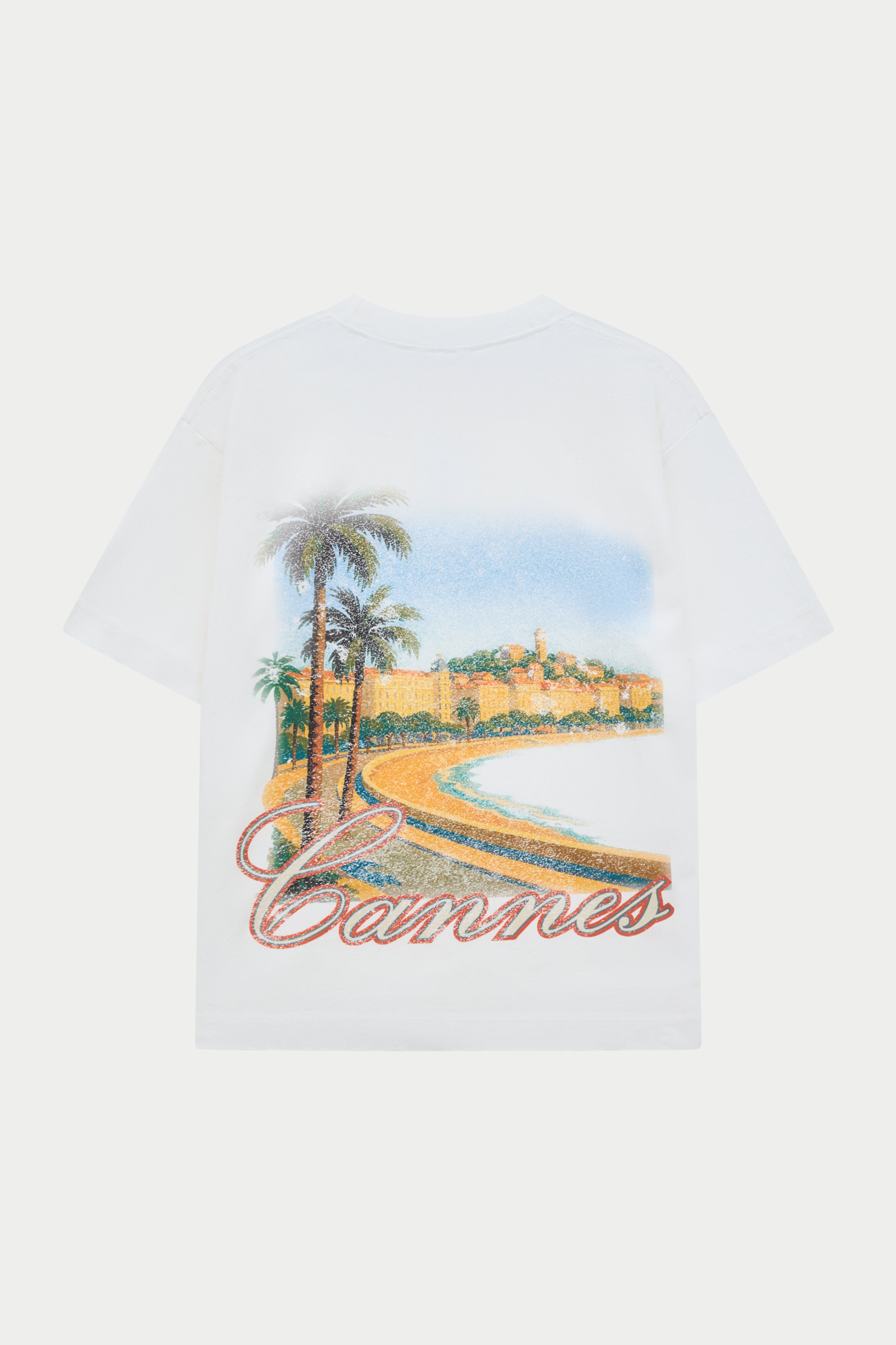 VINTAGE CANNES GRAPHIC T-SHIRT - OFF WHITE