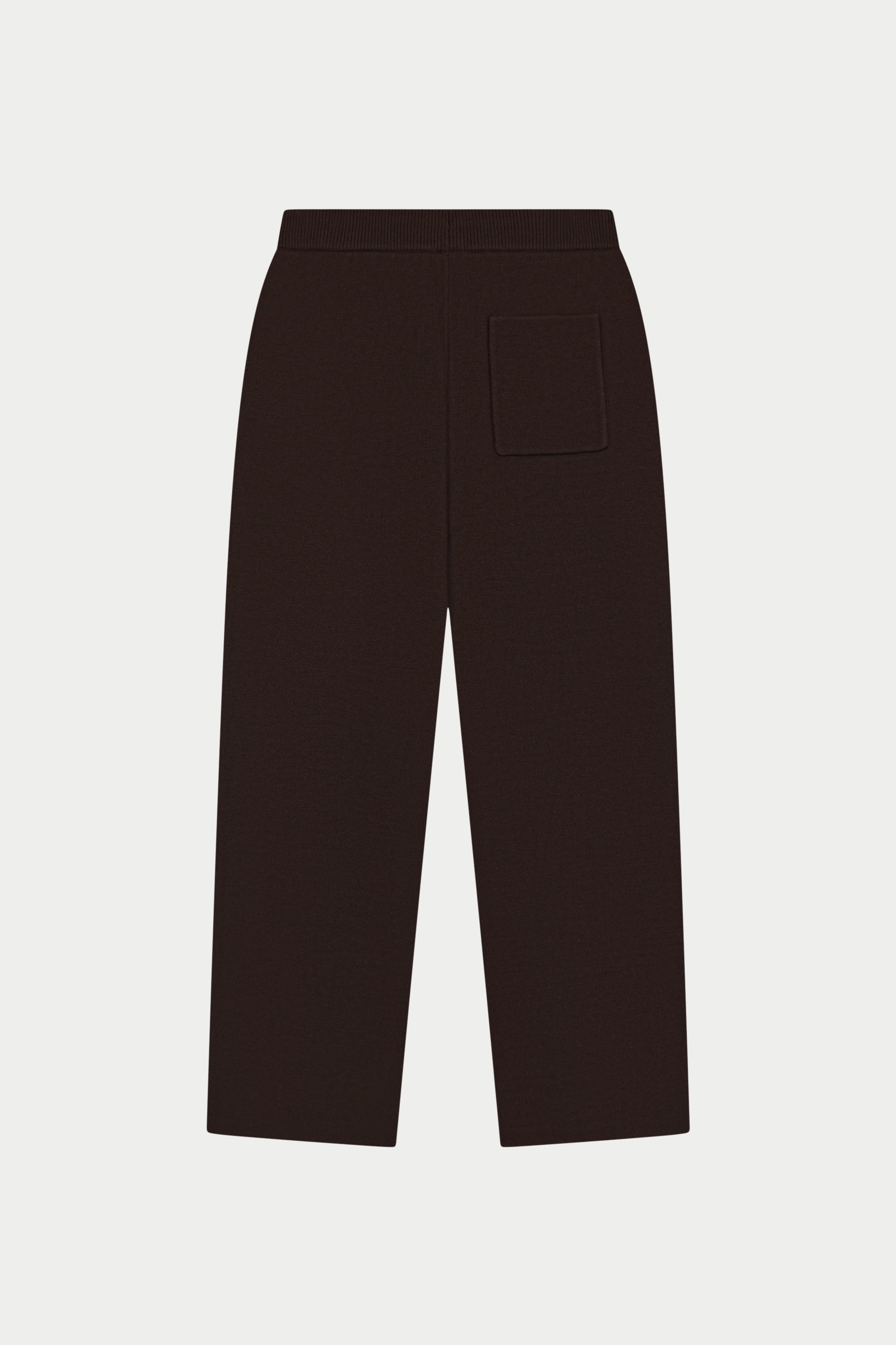 COMPACT KNIT COPYRIGHT JOGGERS - BROWN