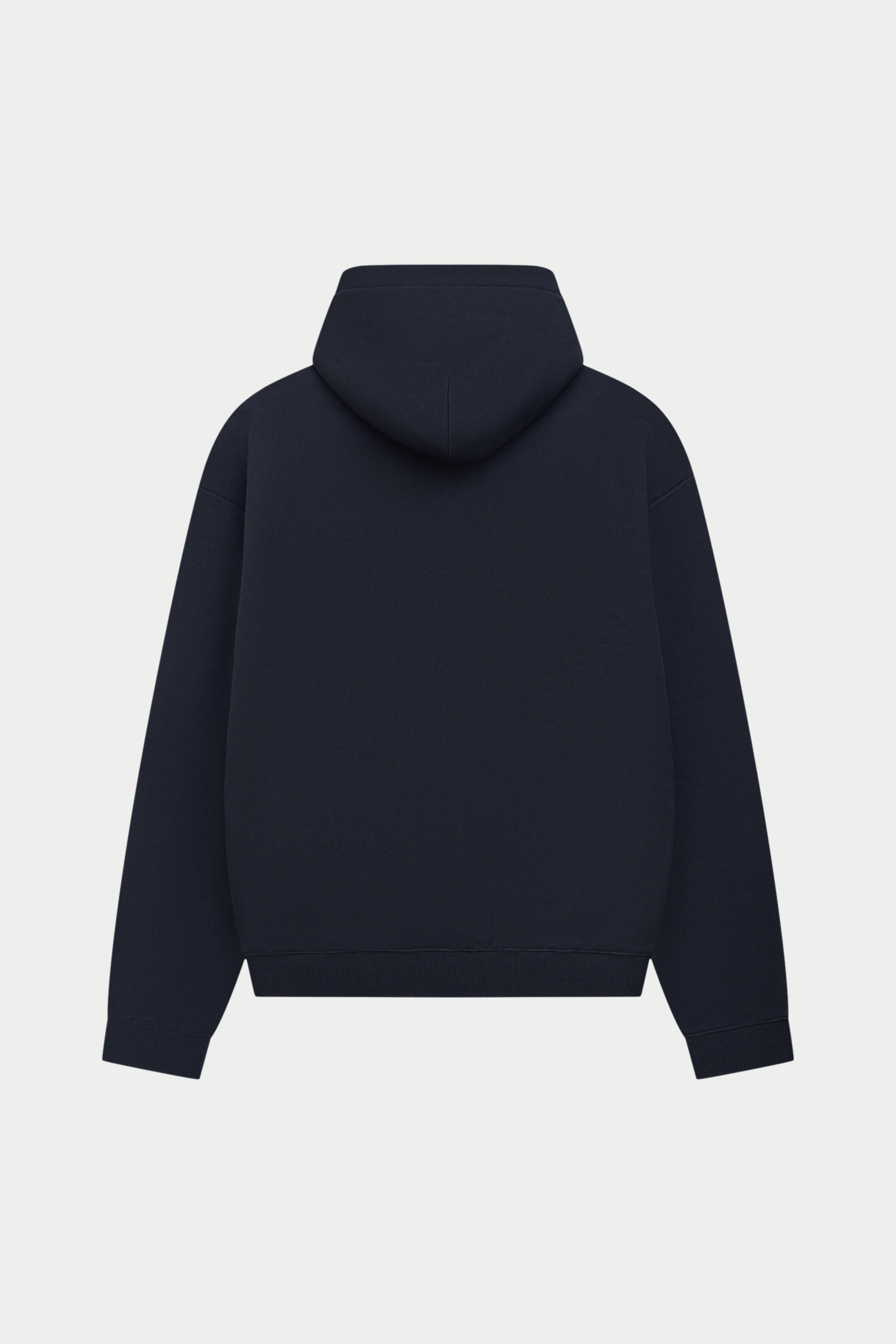 COPYRIGHT ZIP THROUGH HOODIE - BLACK