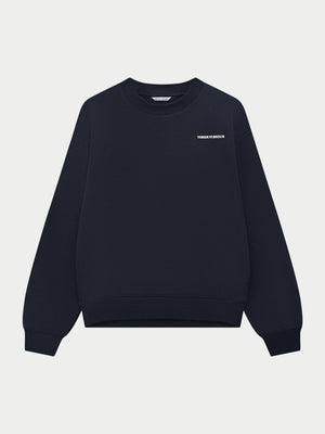 COPYRIGHT RELAXED CREW - BLACK