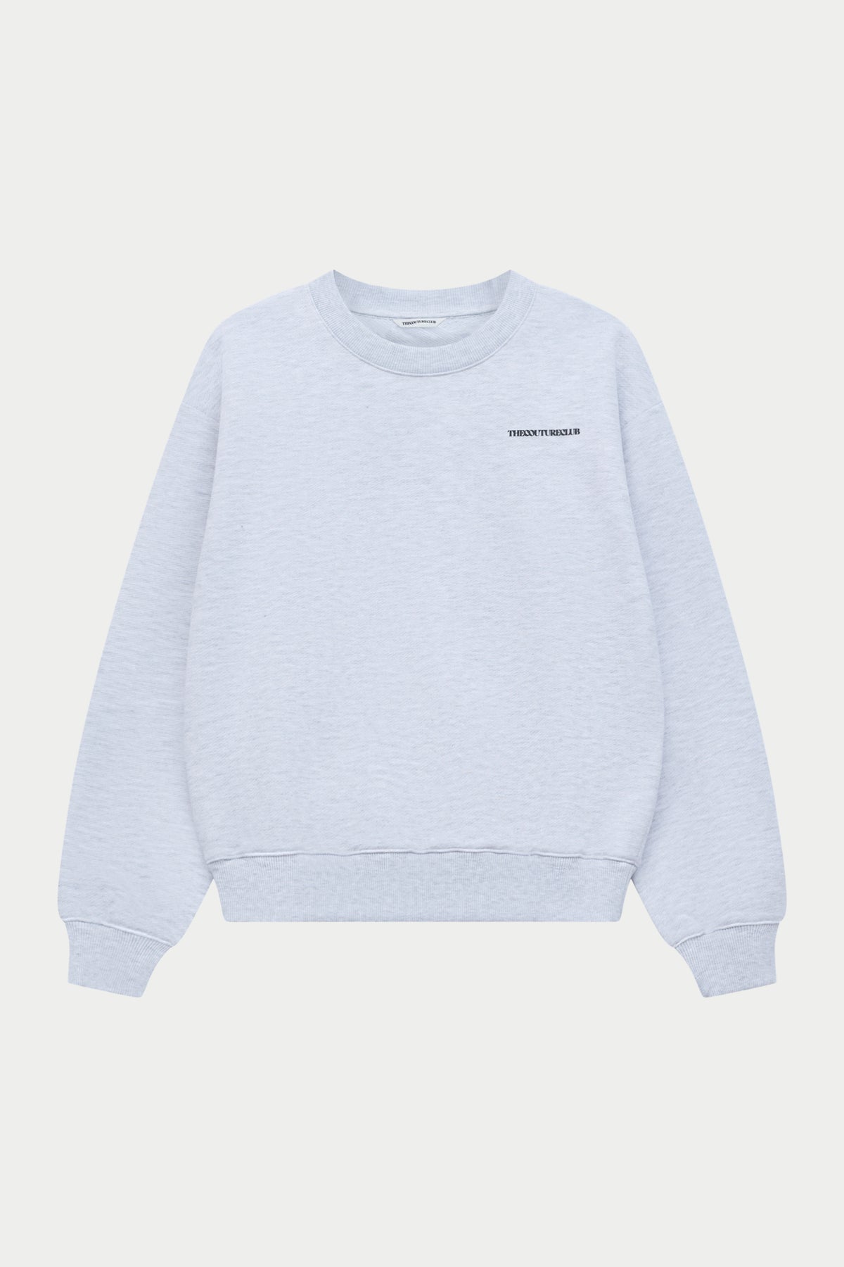 COPYRIGHT RELAXED CREW - GREY MARL