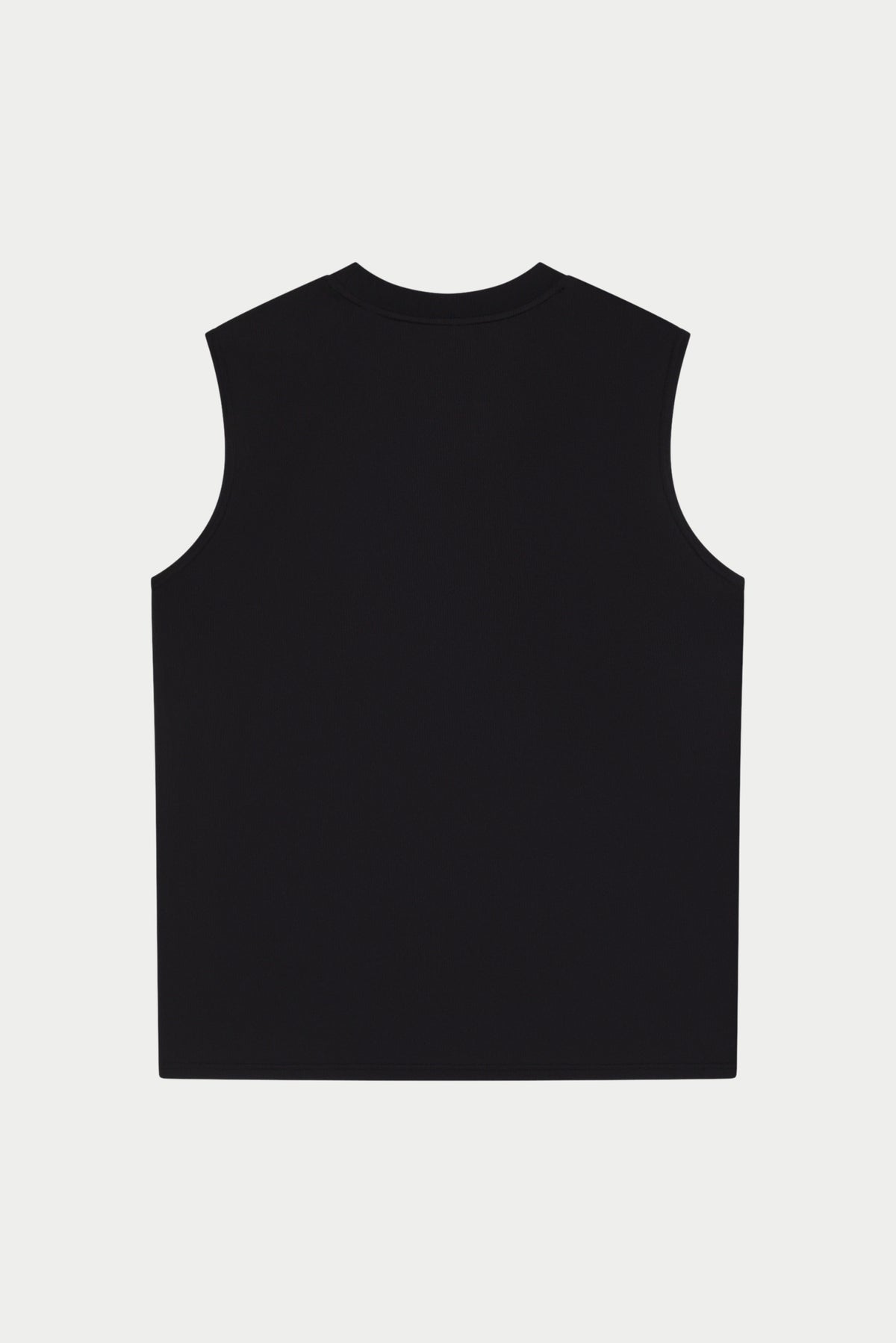 SLEEVELESS TRAINING VEST - BLACK