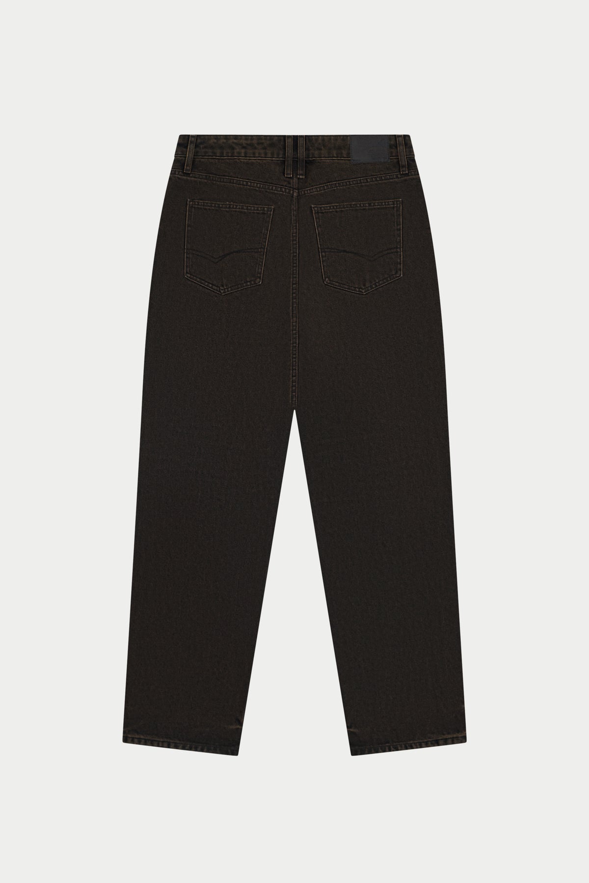 RELAXED STRAIGHT FIT JEAN - WASHED BROWN