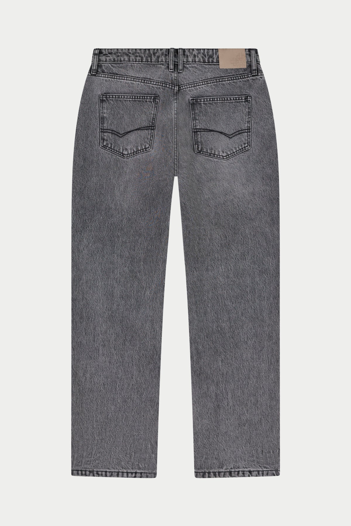 RELAXED STRAIGHT FIT JEAN - WASHED GREY