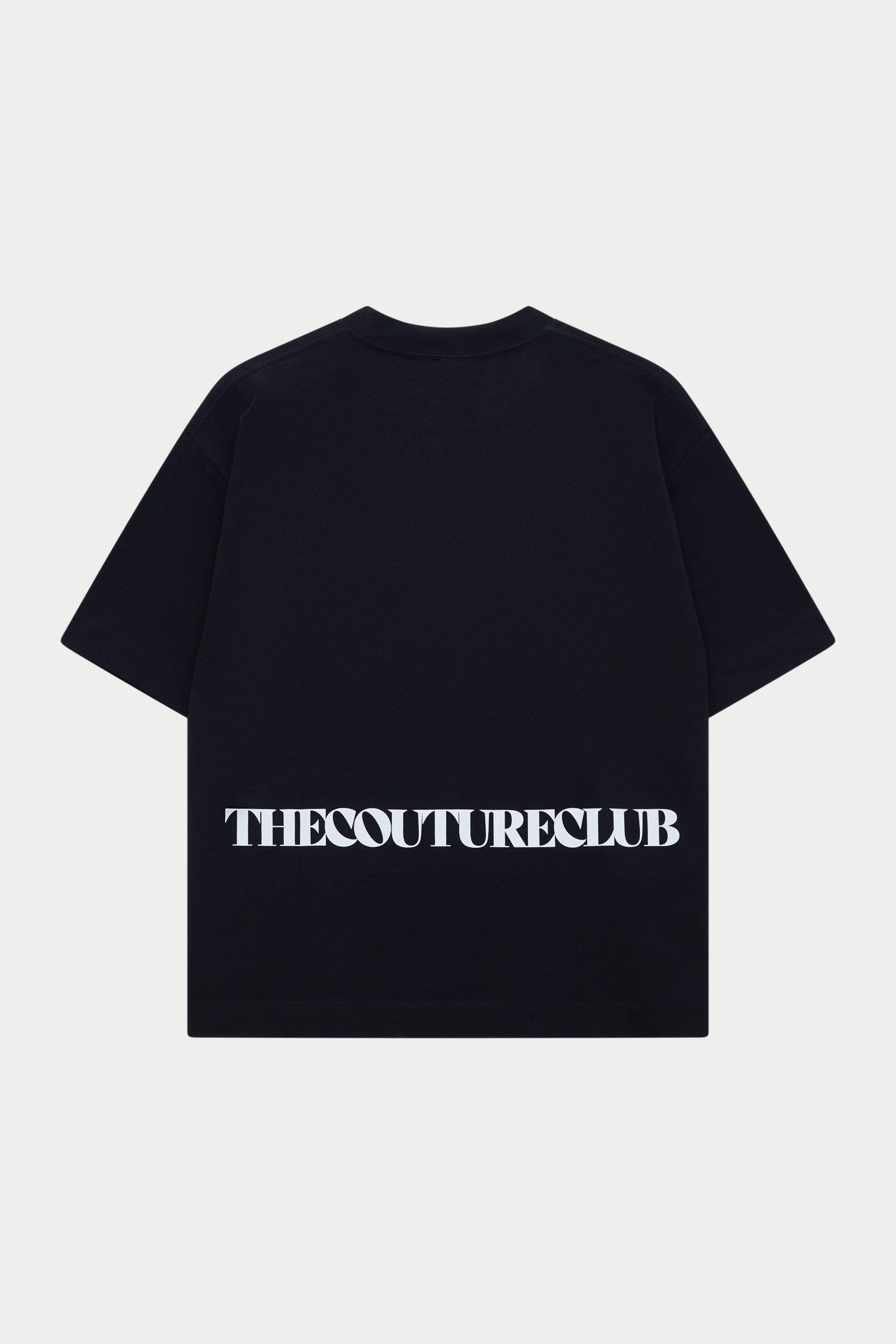 COPYRIGHT GRAPHIC PRINT T-SHIRT - BLACK
