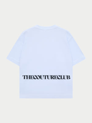 COPYRIGHT GRAPHIC PRINT T-SHIRT - WHITE
