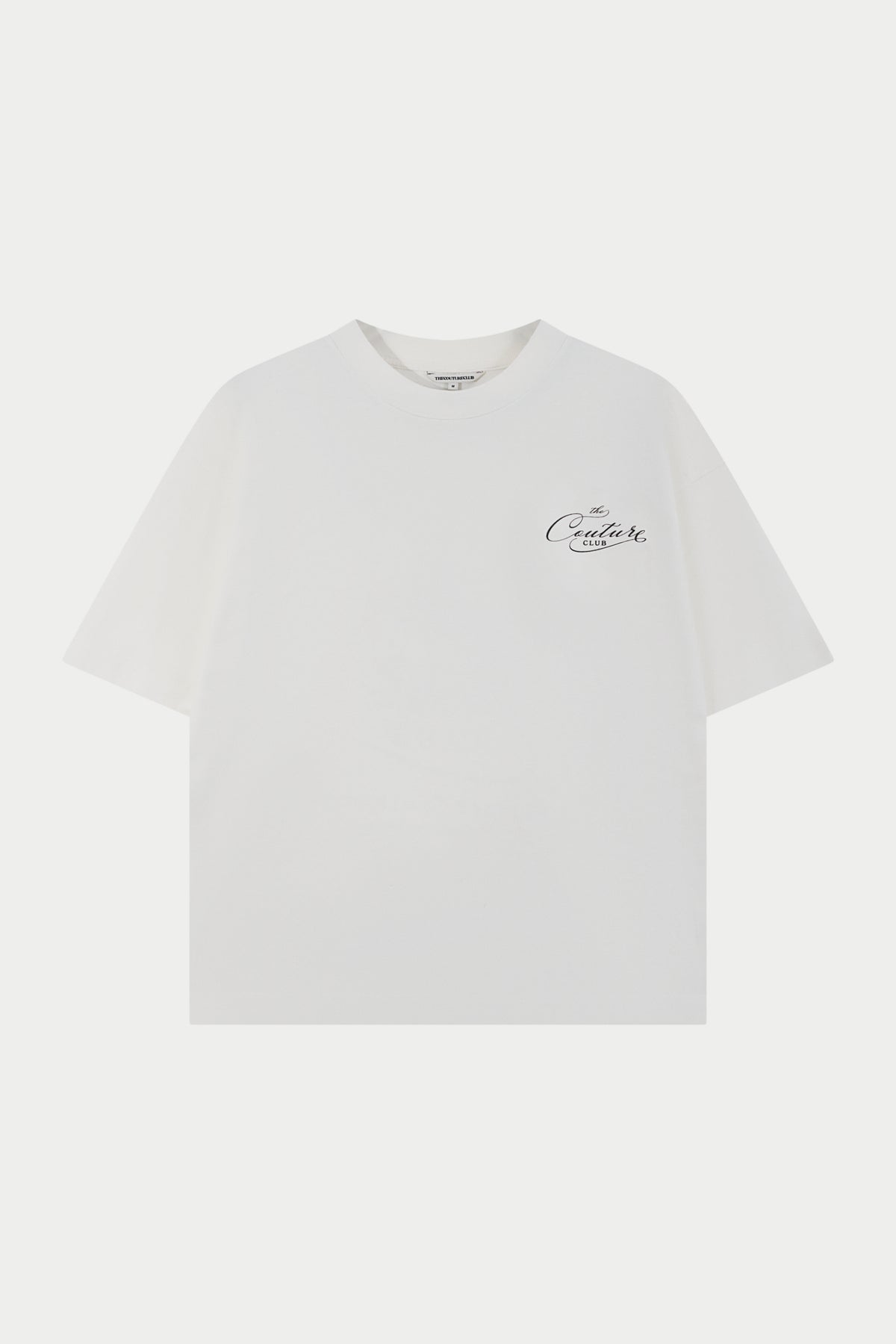 PRIVATE MEMBERS SCRIPT T-SHIRT - OFF WHITE