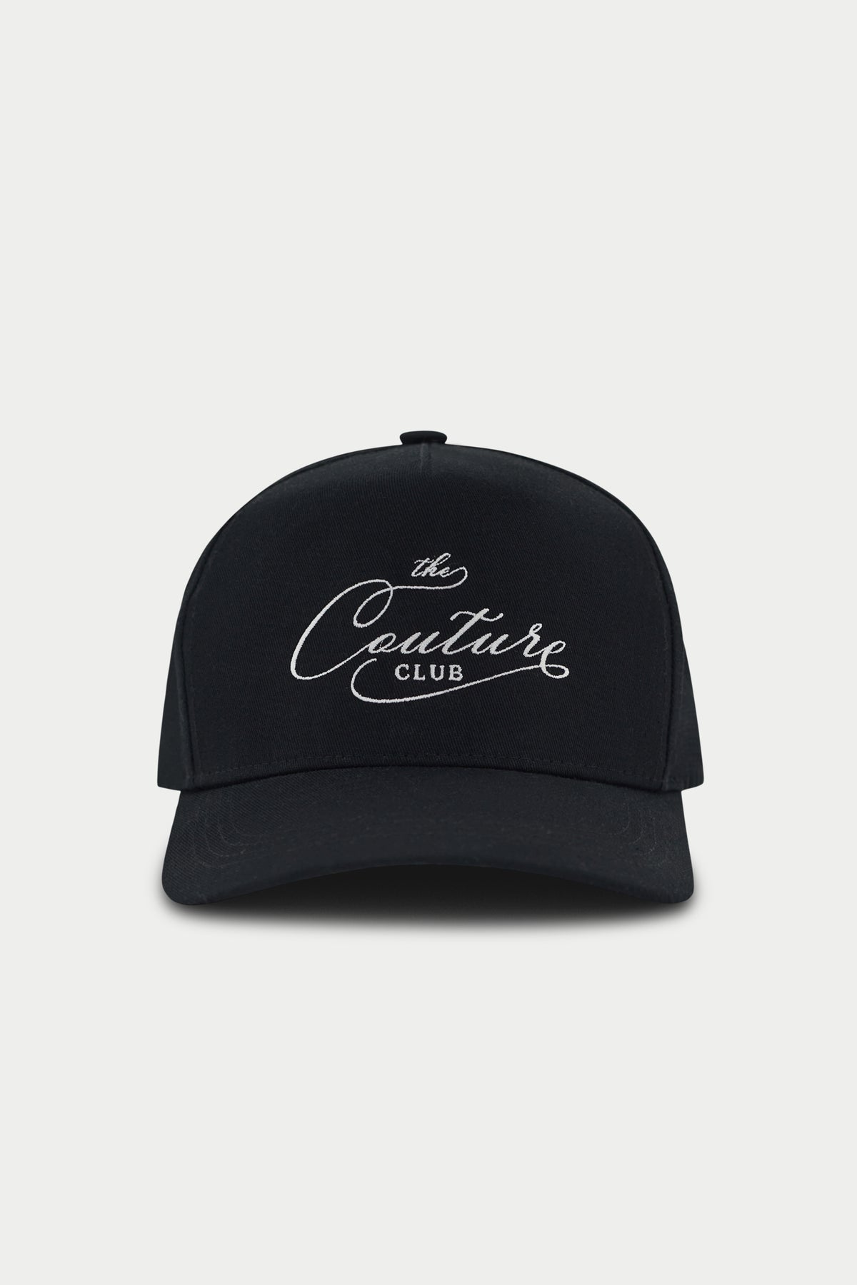 PRIVATE MEMBERS CLUB SCRIPT CAP - BLACK