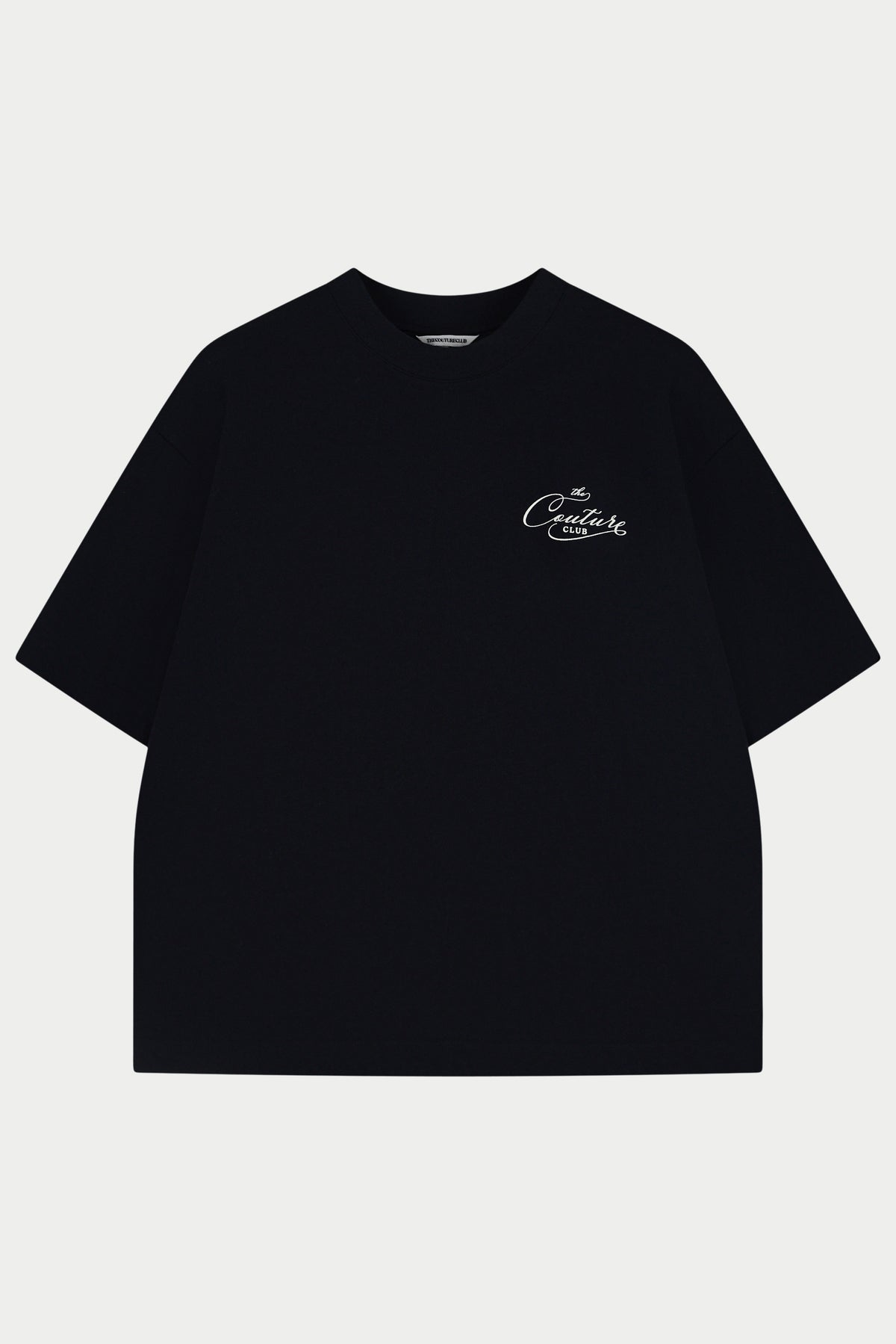 PRIVATE MEMBERS SCRIPT T-SHIRT - BLACK
