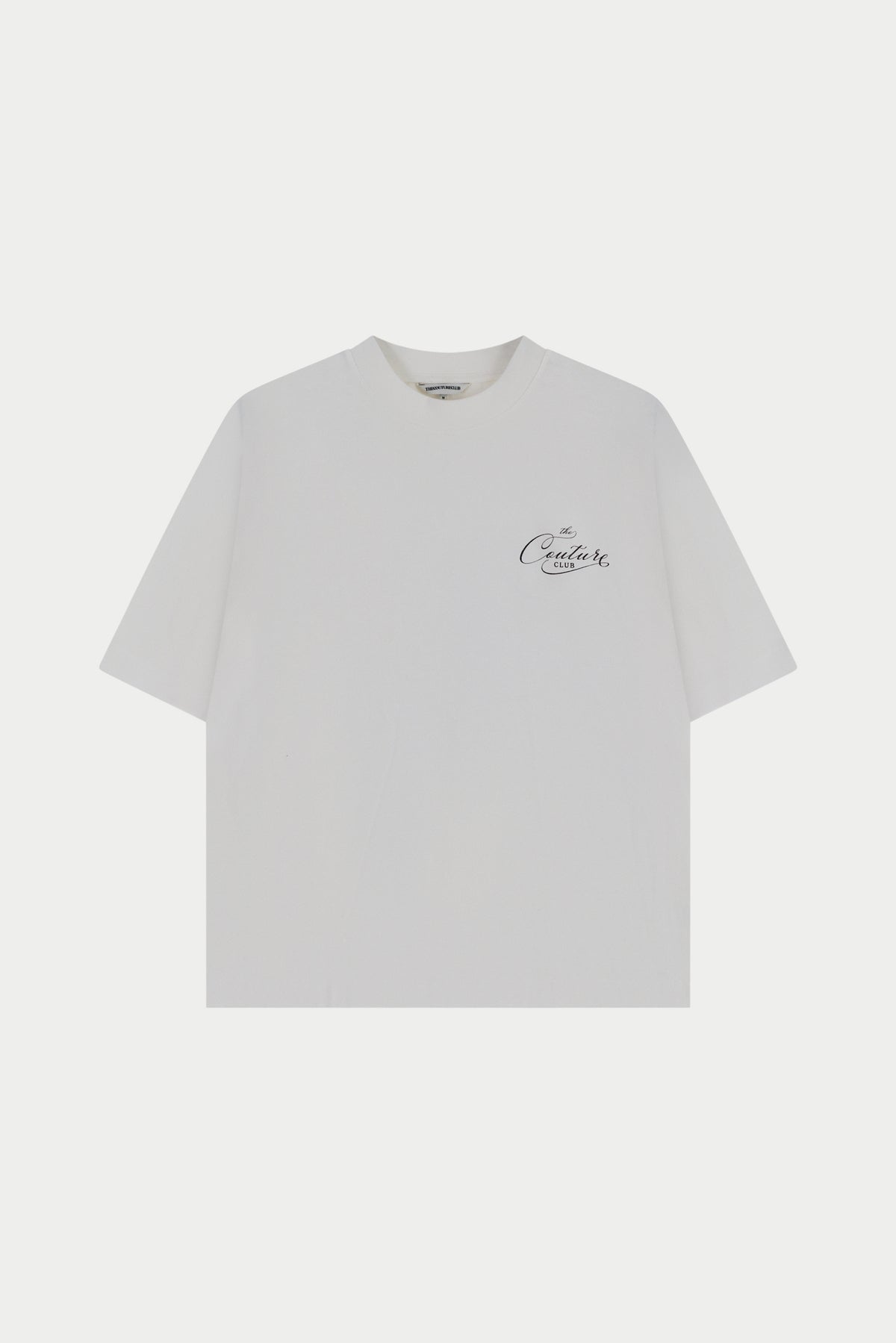PRIVATE MEMBERS SCRIPT T-SHIRT - OFF WHITE