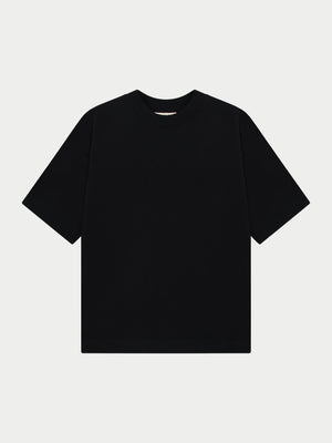 HEAVYWEIGHT BLANK T-SHIRT - BLACK