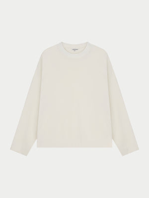 BLANK LONG SLEEVE T-SHIRT - OFF WHITE
