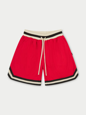 VARSITY MESH SHORT - RED