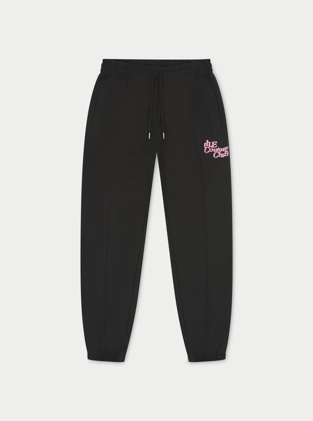 MIXED FONT COUTURE LOGO JOGGERS - PINK – The Couture Club