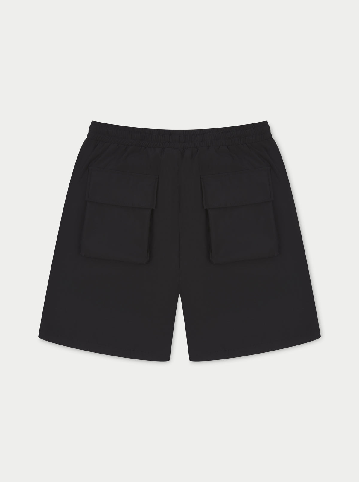 HEAVYWEIGHT ZIP CARGO SHORTS BLACK