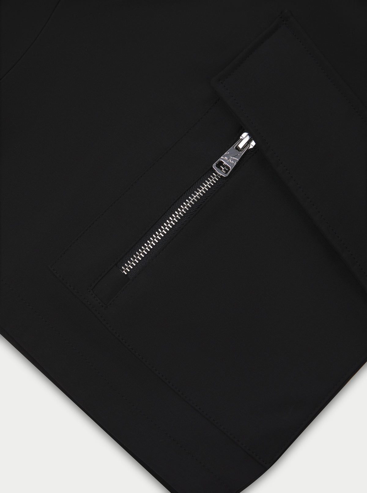 HEAVYWEIGHT ZIP CARGO SHORTS BLACK