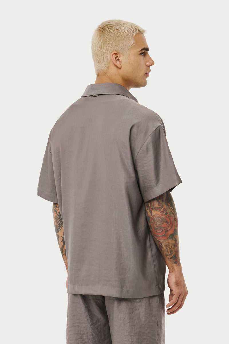 CLUB DE COUTURE RELAXED SHIRT - MINK