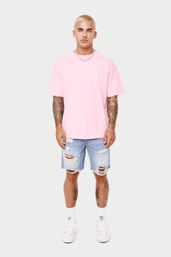 CLUB DE COUTURE RELAXED T-SHIRT - PINK