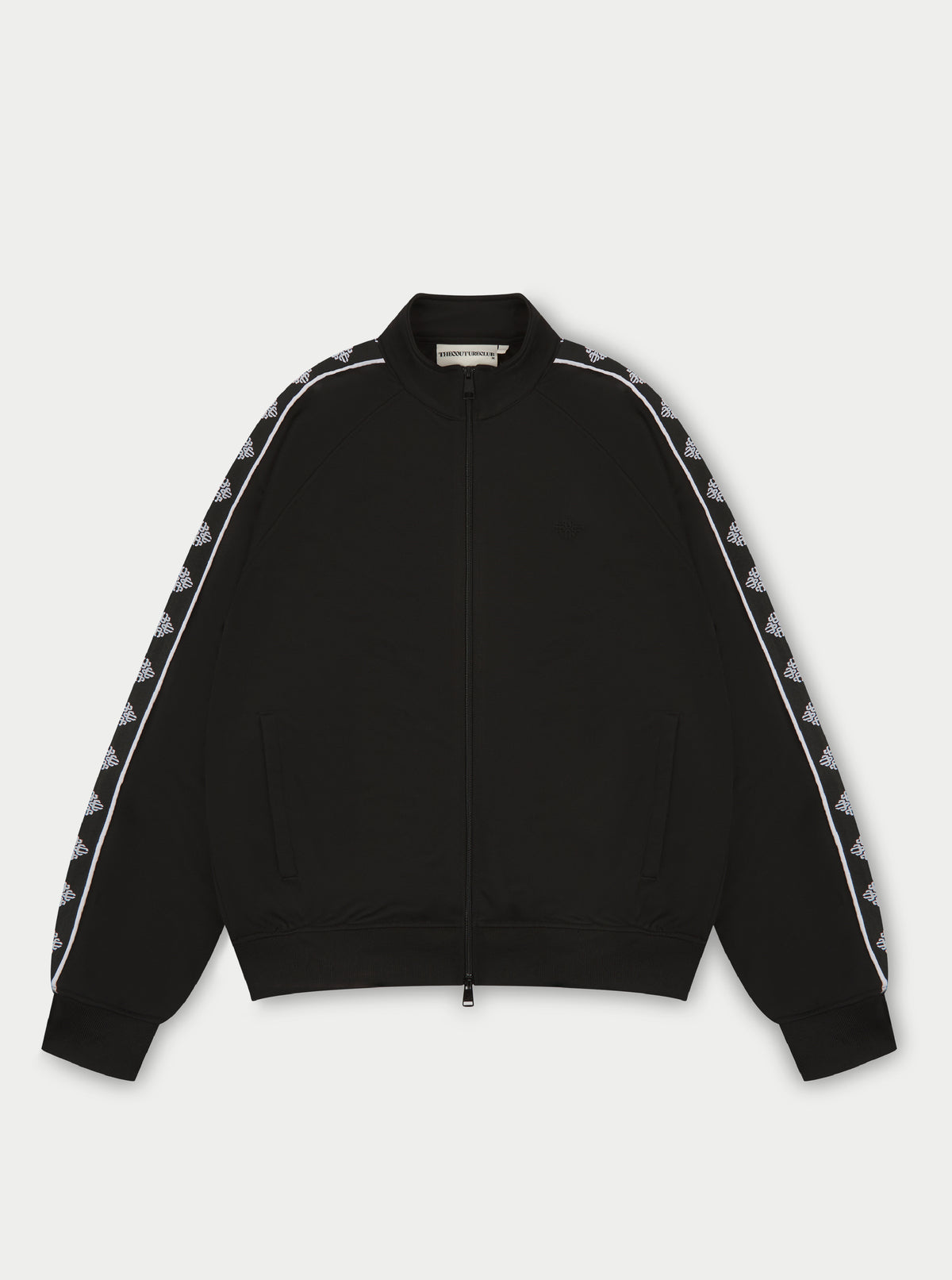 Emblem Track Jacket - Black