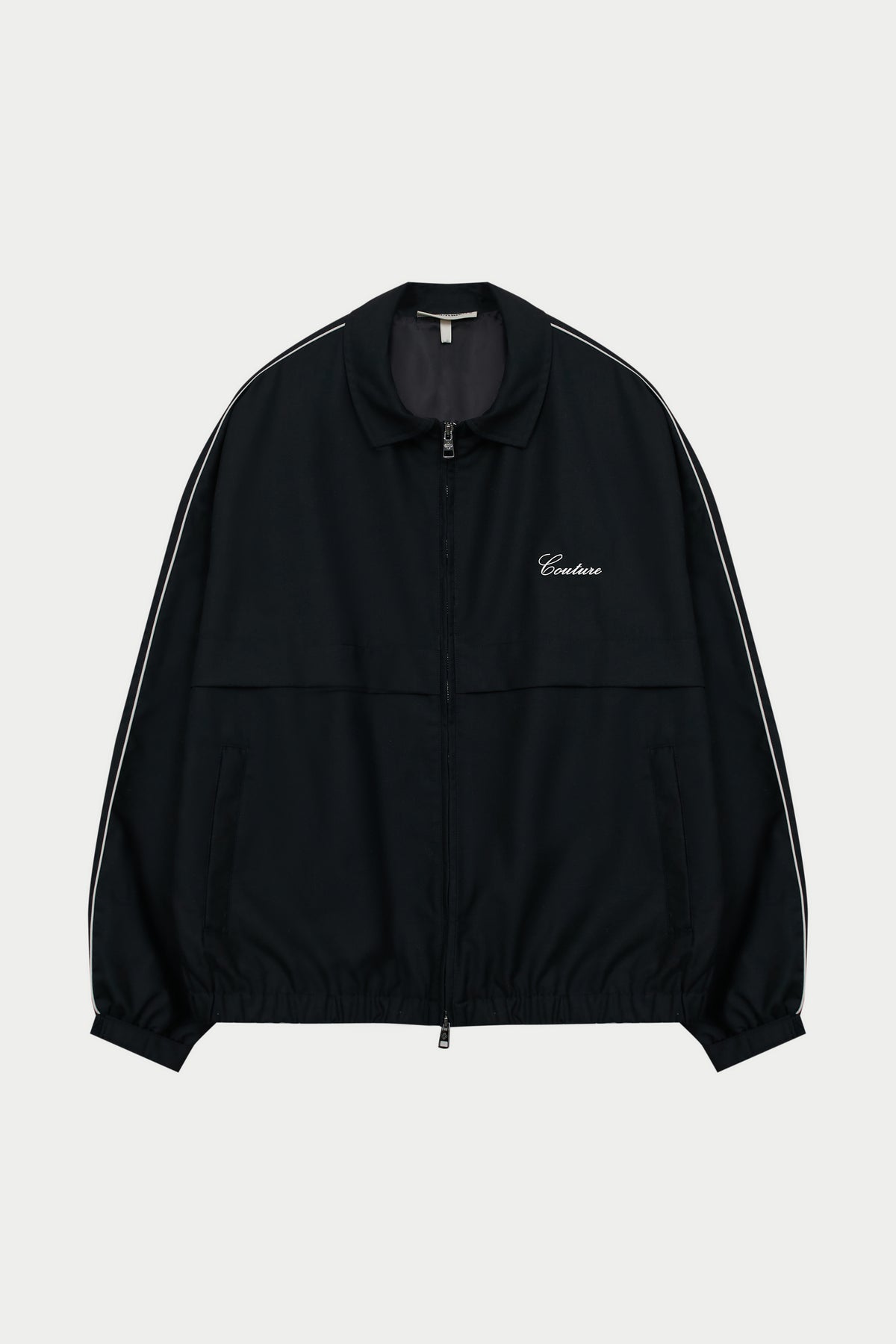 Smart Piped Track Jacket - Brown