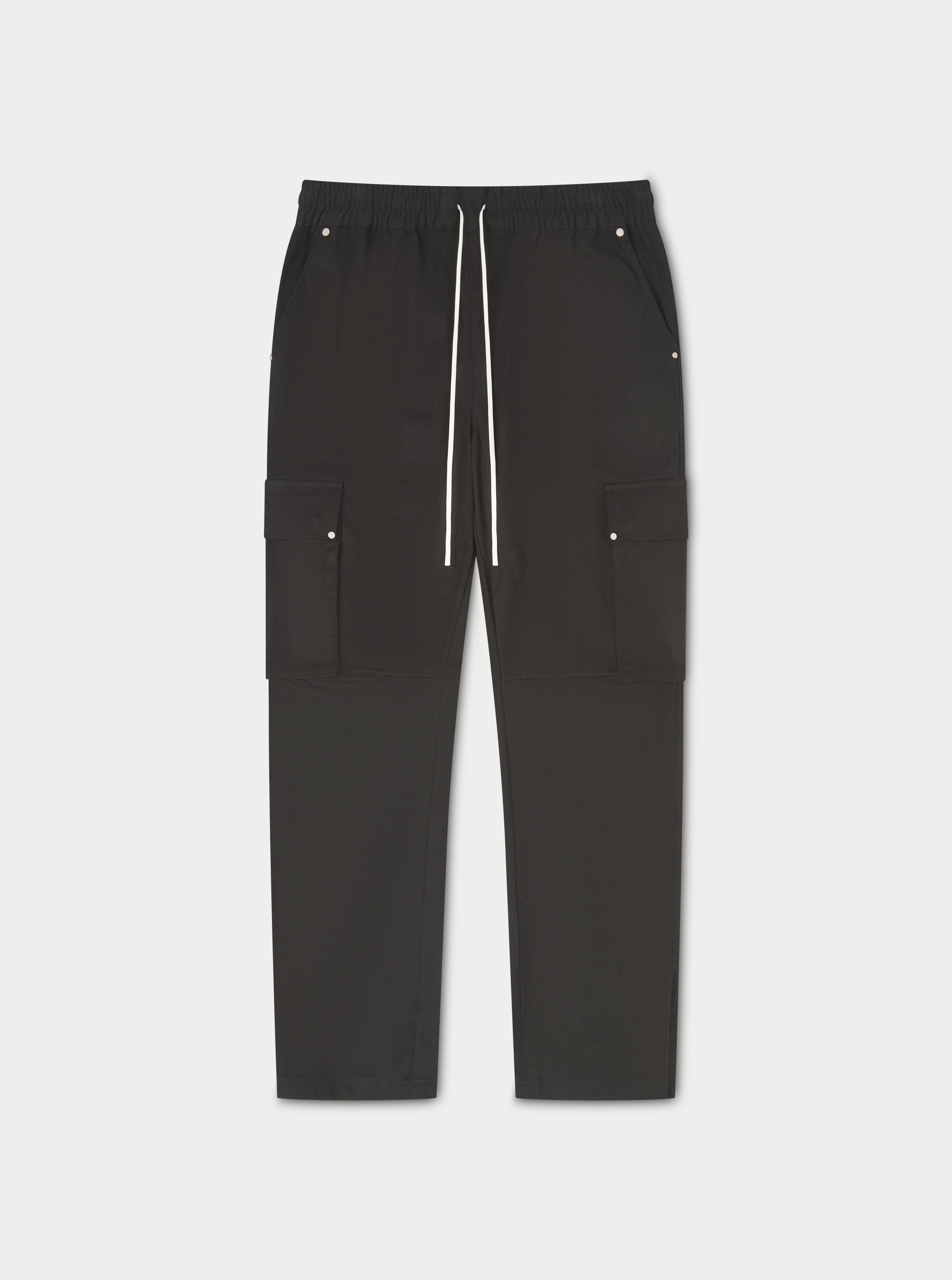 RIVET DETAIL CARGO - BLACK