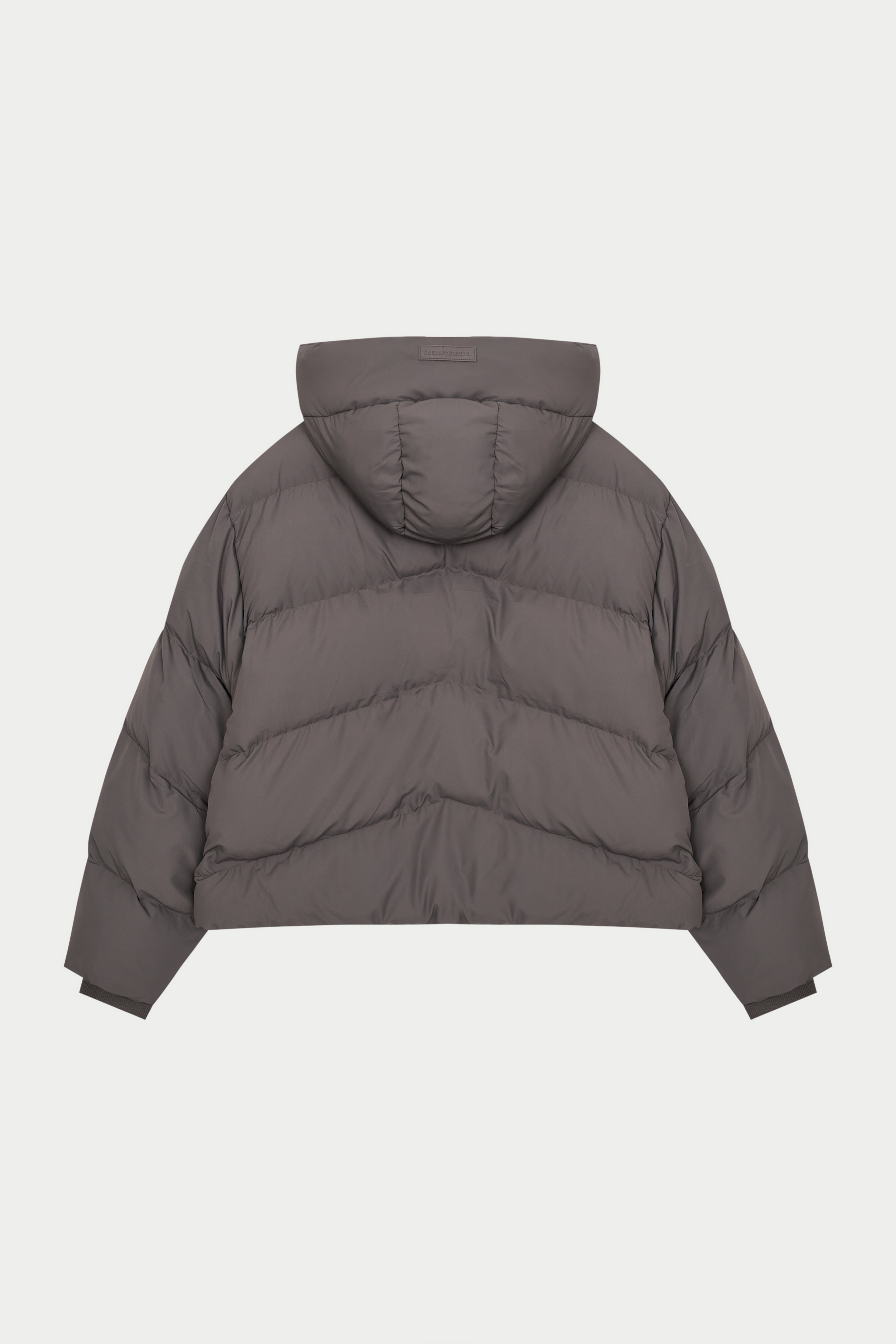PUFFER COAT - BROWN