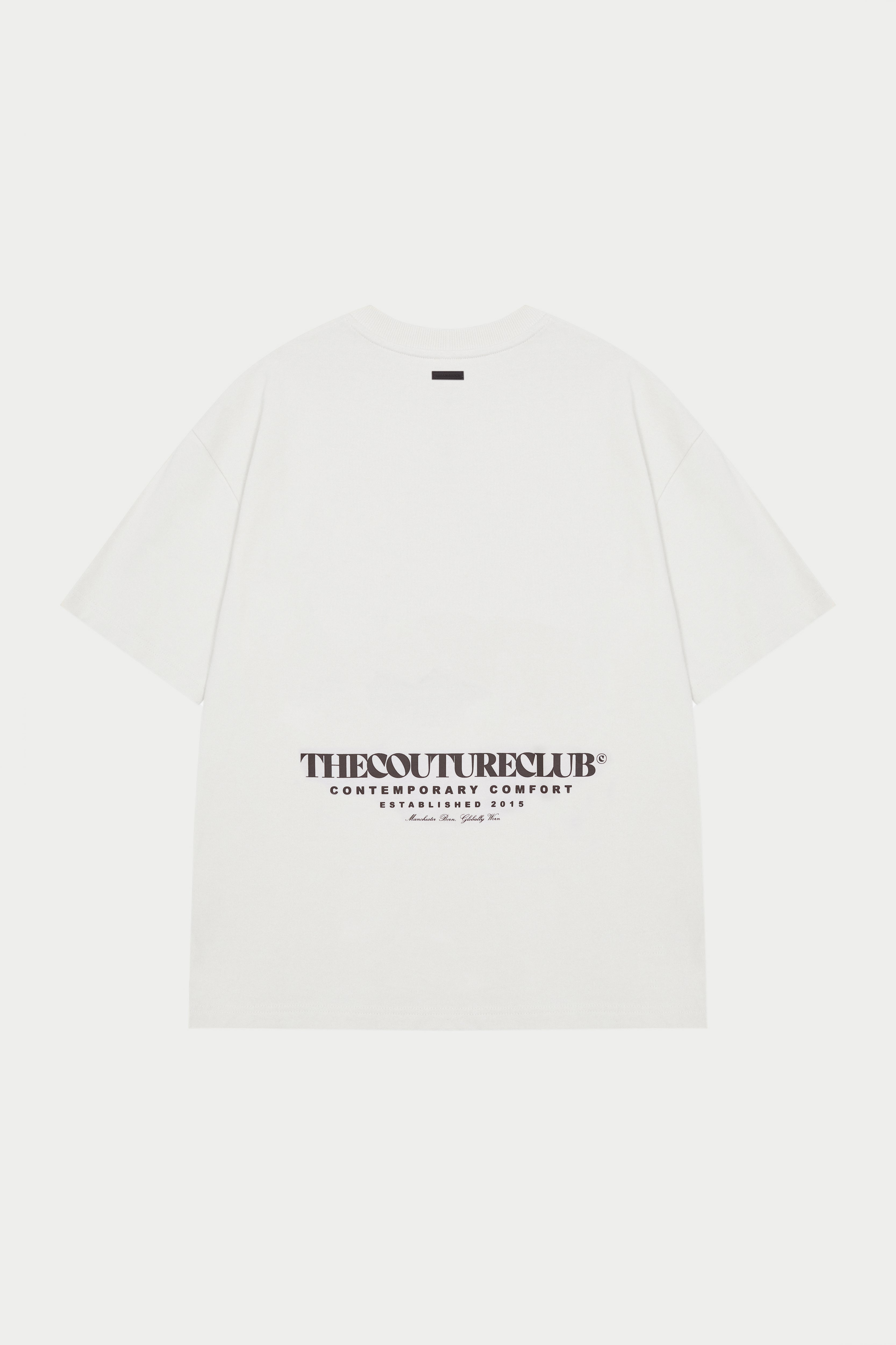 HEAVYWEIGHT COPYRIGHT T-SHIRT - OFF WHITE