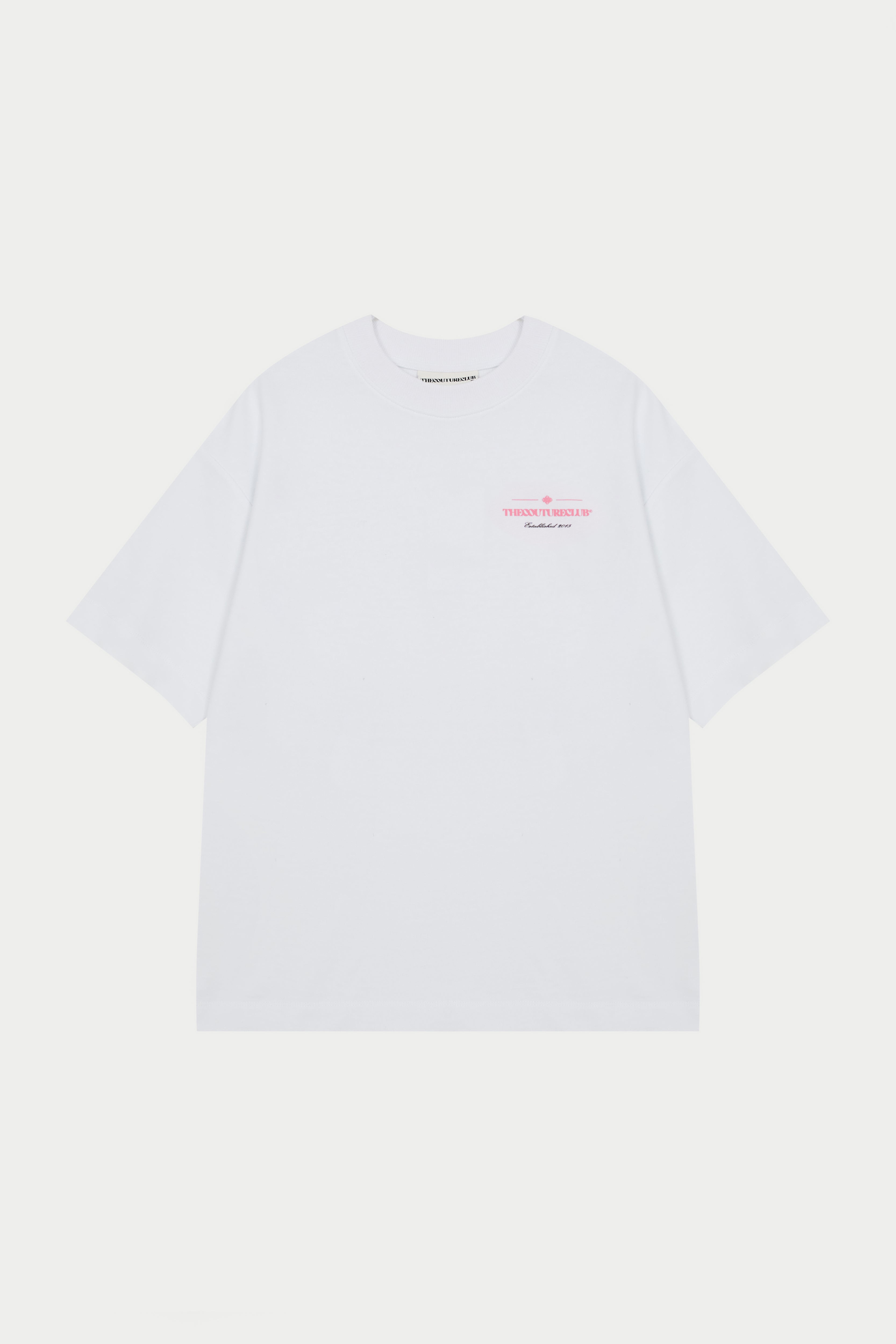 COPYRIGHT MULTI GRAPHIC T-SHIRT - PINK