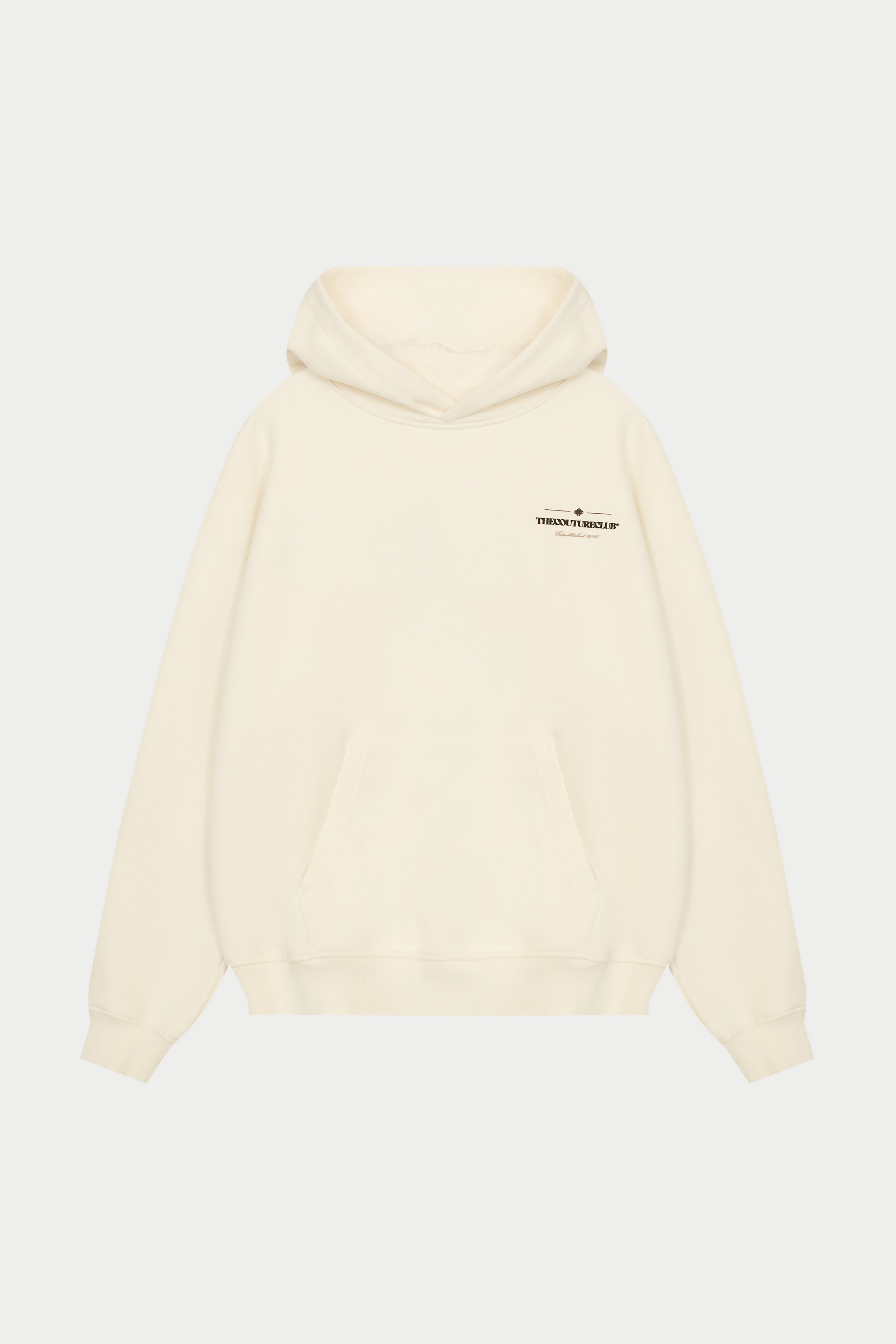 COPYRIGHT MULTI GRAPHIC HOODIE - OFF WHITE