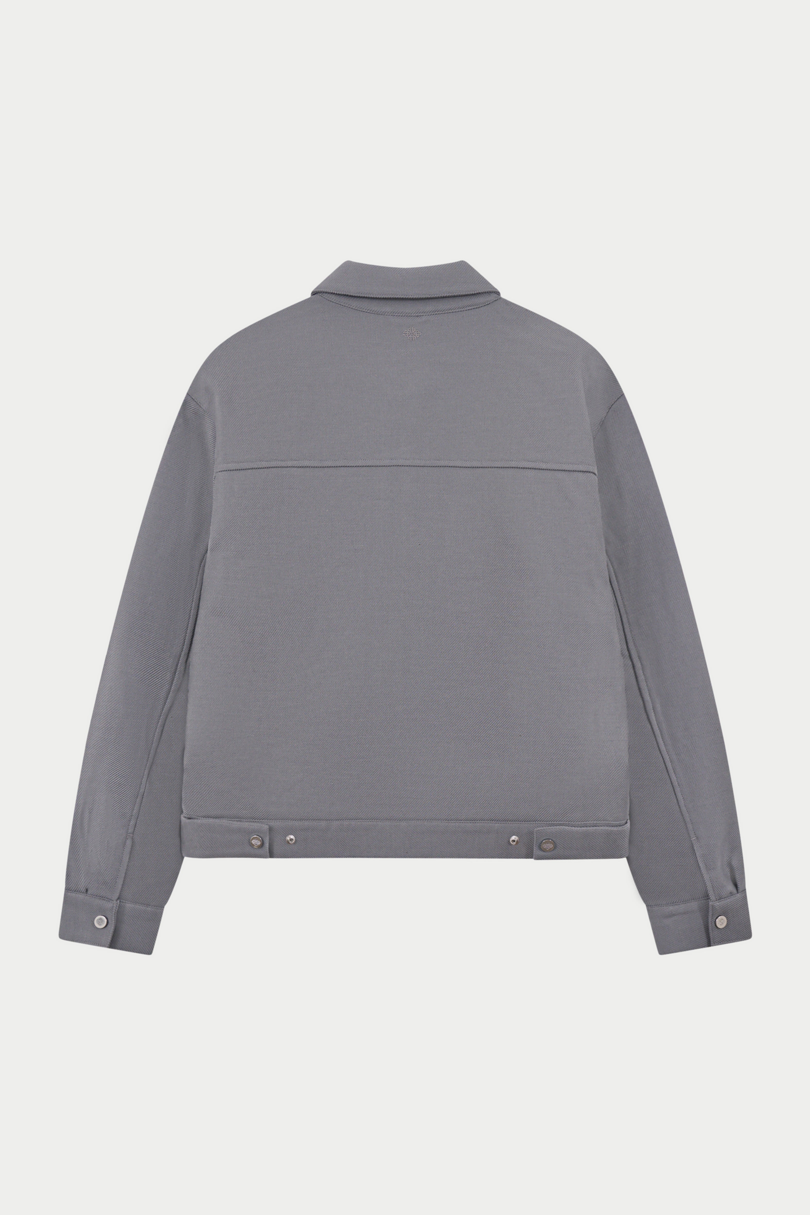 TAILORED WOOL BLEND JACKET - GREY MARL